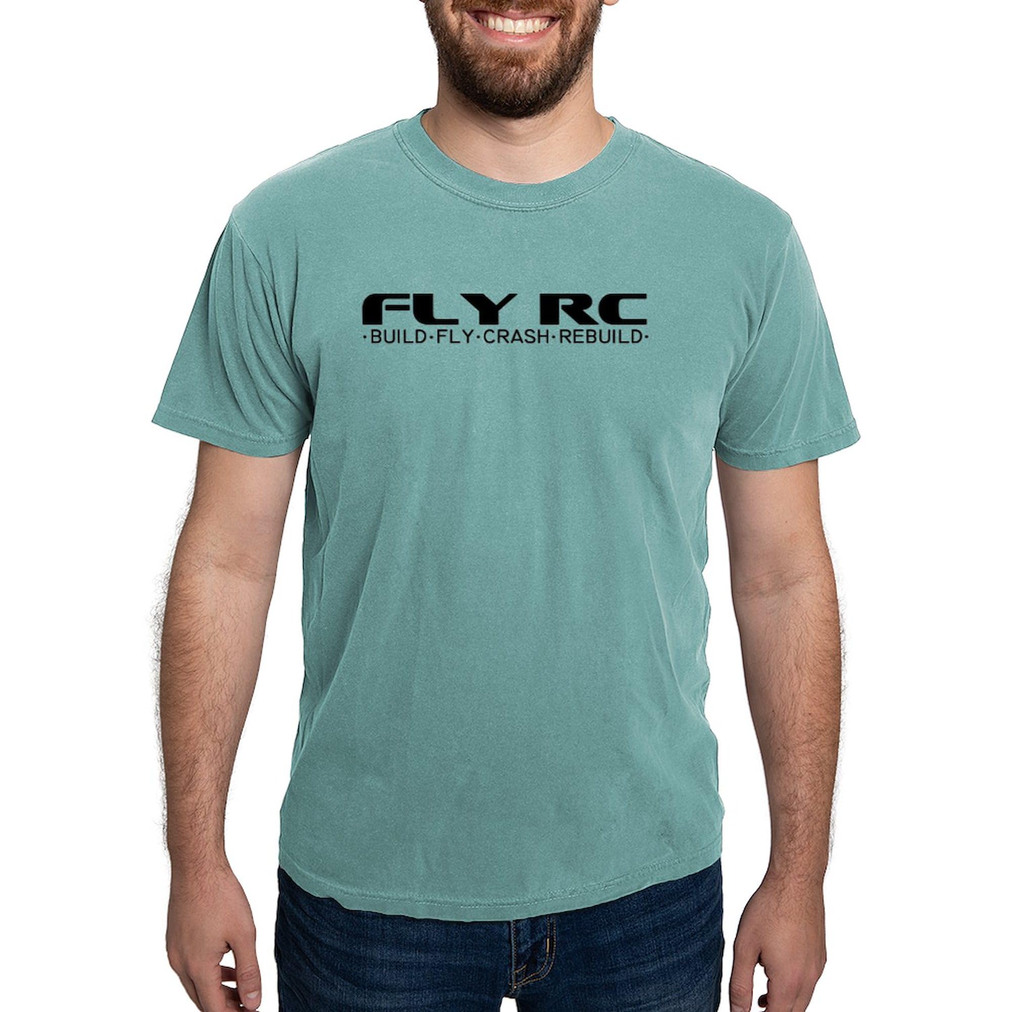 Fly RC T-Shirt for Men - Comfort Colors Soft Cotton Tee - Perfect for RC Hobbyists, Casual Wear & Outdoor Activities