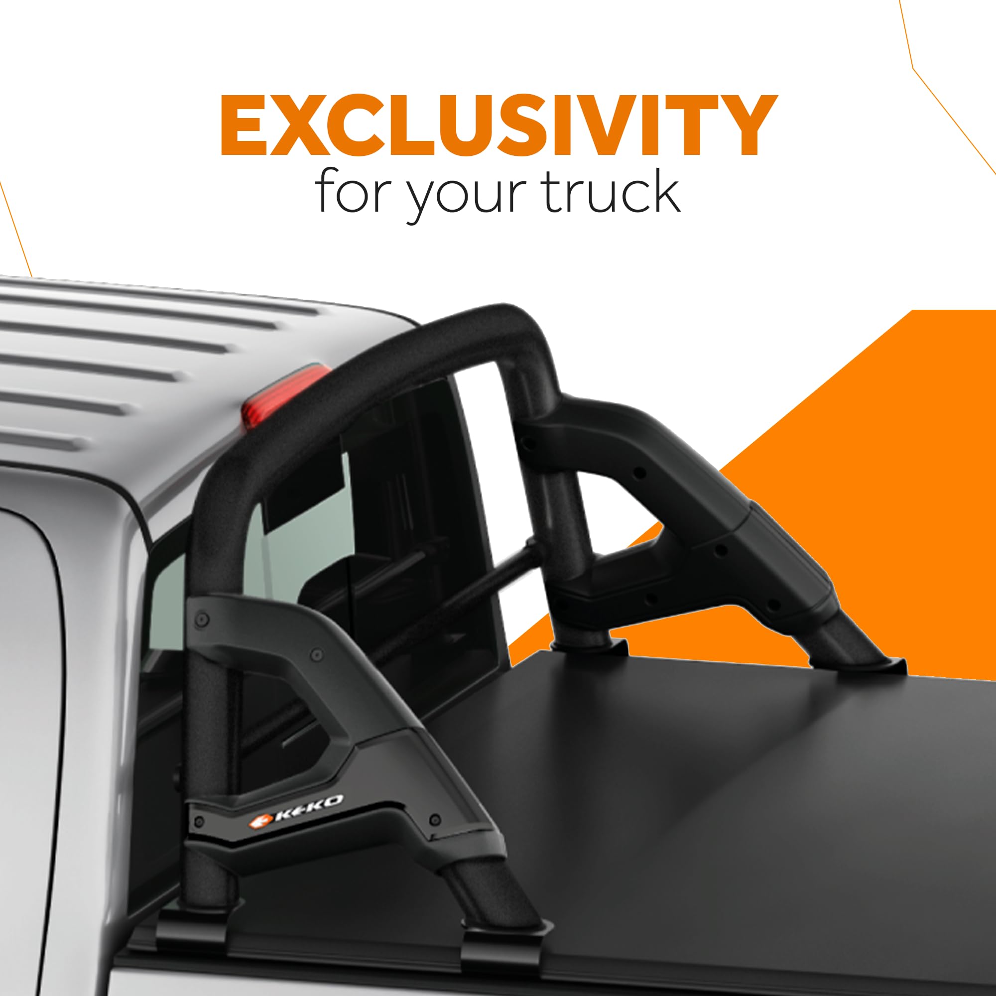 KEKO Truck Sport Bar for Colorado Crew/Quad Cab 2019-2025 - Alloy Steel & Carbon Steel - Easy Install for Off-Road Adventures