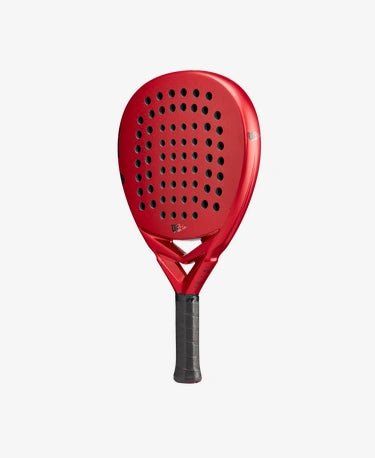 Wilson Bela ELITE V2 Padel Racket - Professional Carbon Fiber Paddle Tennis Racket for Advanced Players (Red/Black) - Perfect for Competitive Padel Matches & Training Sessions