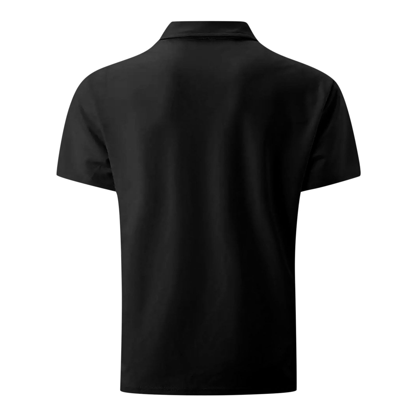 Men's Cotton Blend Short Sleeve Polo Shirts - Breathable Summer Golf & Casual Work Tops - Perfect for Office, Golfing, and Outdoor Activities