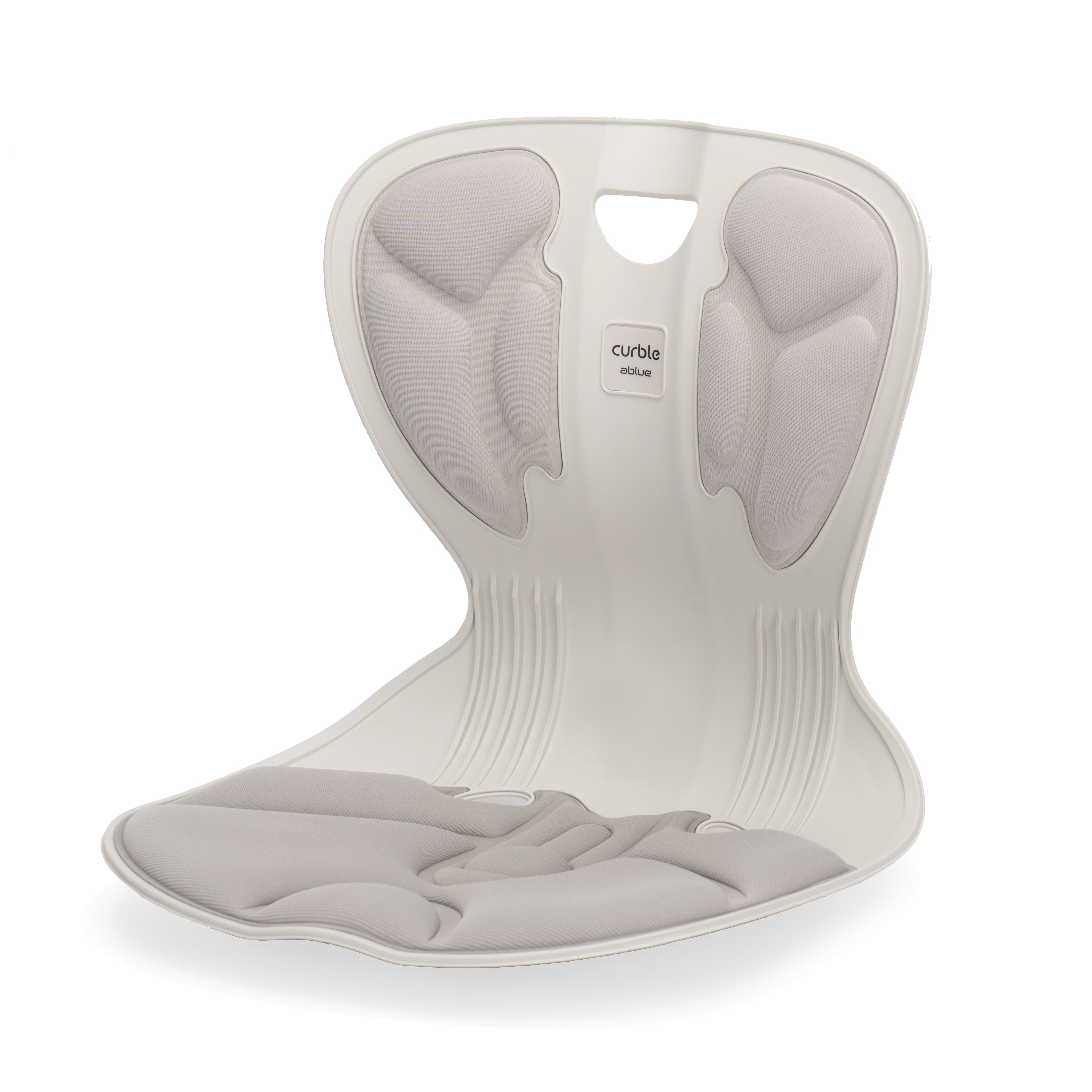 Curble Comfy Posture Corrector Back Support - Ergonomic Lumbar Cushion for Office Chair, Car Seat & Home Use - Improves Sitting Posture & Reduces Back Pain