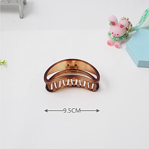 Licogel 5PCS Strong Hair Claw Clips for Women - Large Jaw Clips Barrettes for Thick Hair, Fashion Hair Accessories for Ladies & Girls - Perfect for Ponytails, Buns and Everyday Hairstyles