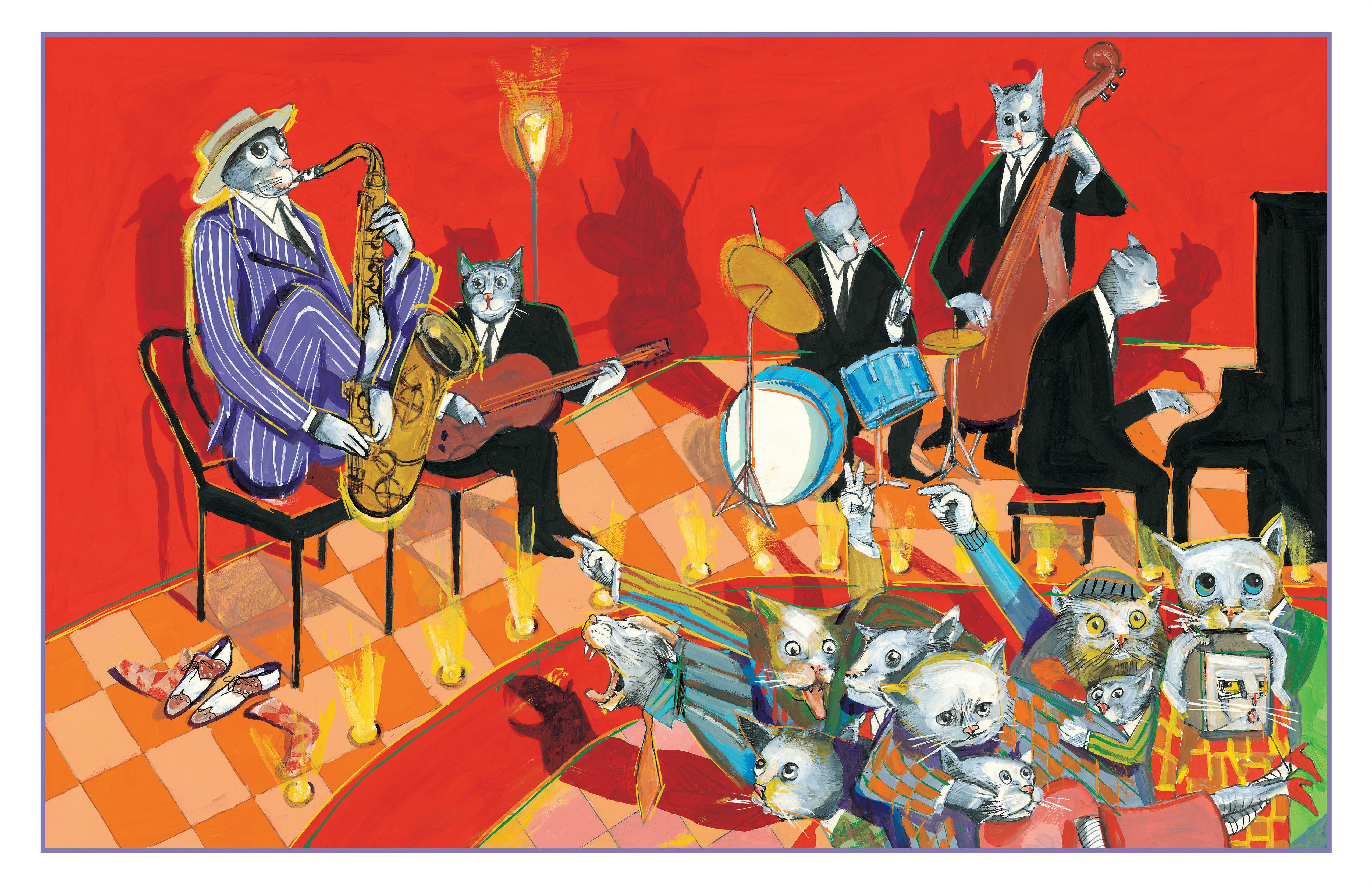 The Cat Who Invented Bebop - Jazz History Book for Music Lovers | Perfect for Jazz Enthusiasts, Music Students & Gift Ideas