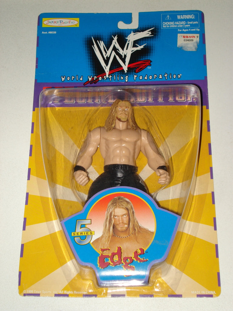 1999 WWF Jakks Pacific Special Edition Series 5 Edge Action Figure - Exclusive Collectible for Wrestling Fans & Toy Collectors - Perfect for Display, Play, and Nostalgic Memorabilia