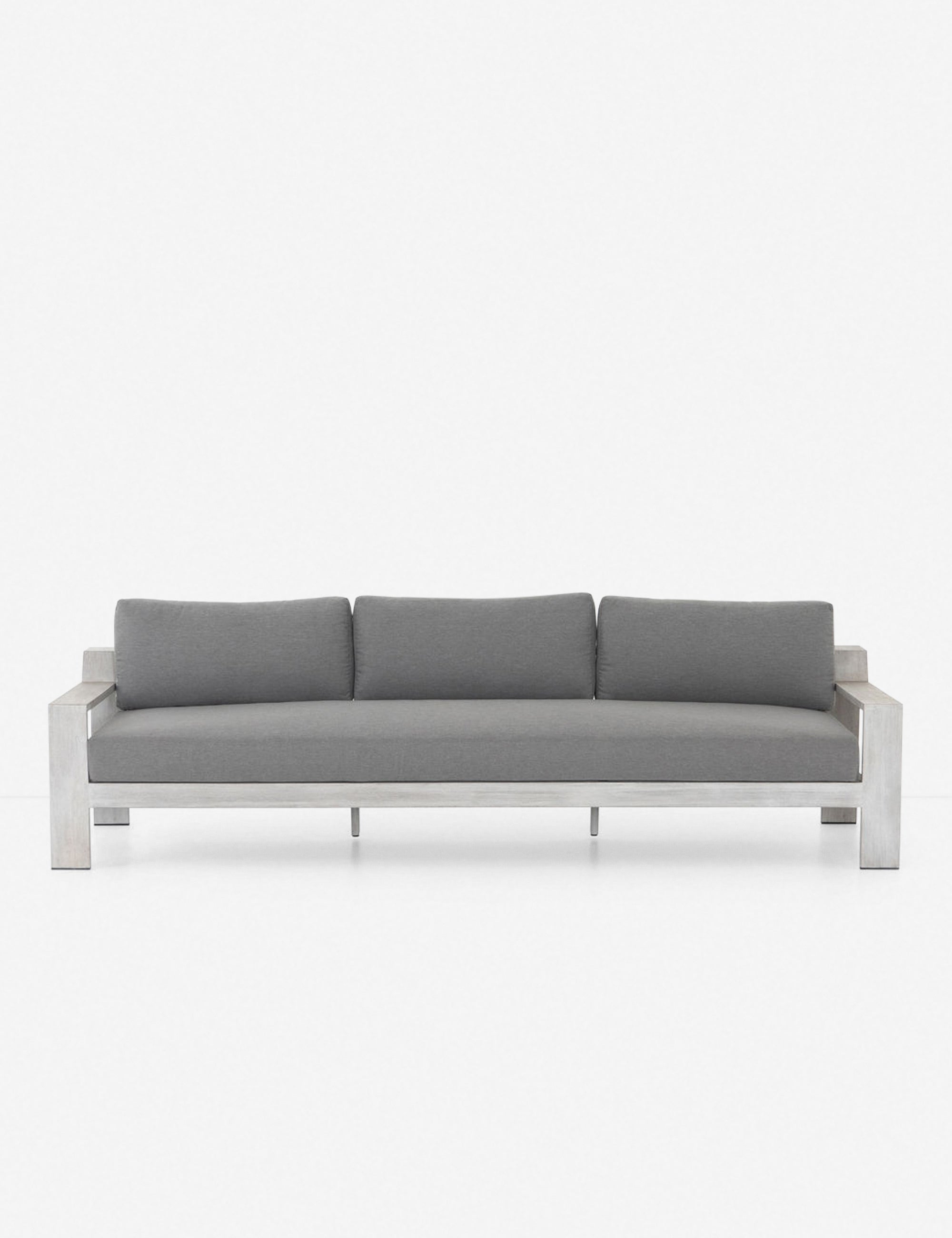 Clarise Indoor Outdoor Sofa - Waterproof & Weather-Resistant Patio Furniture for Living Room, Garden, and Backyard - Perfect for Relaxing and Entertaining Guests