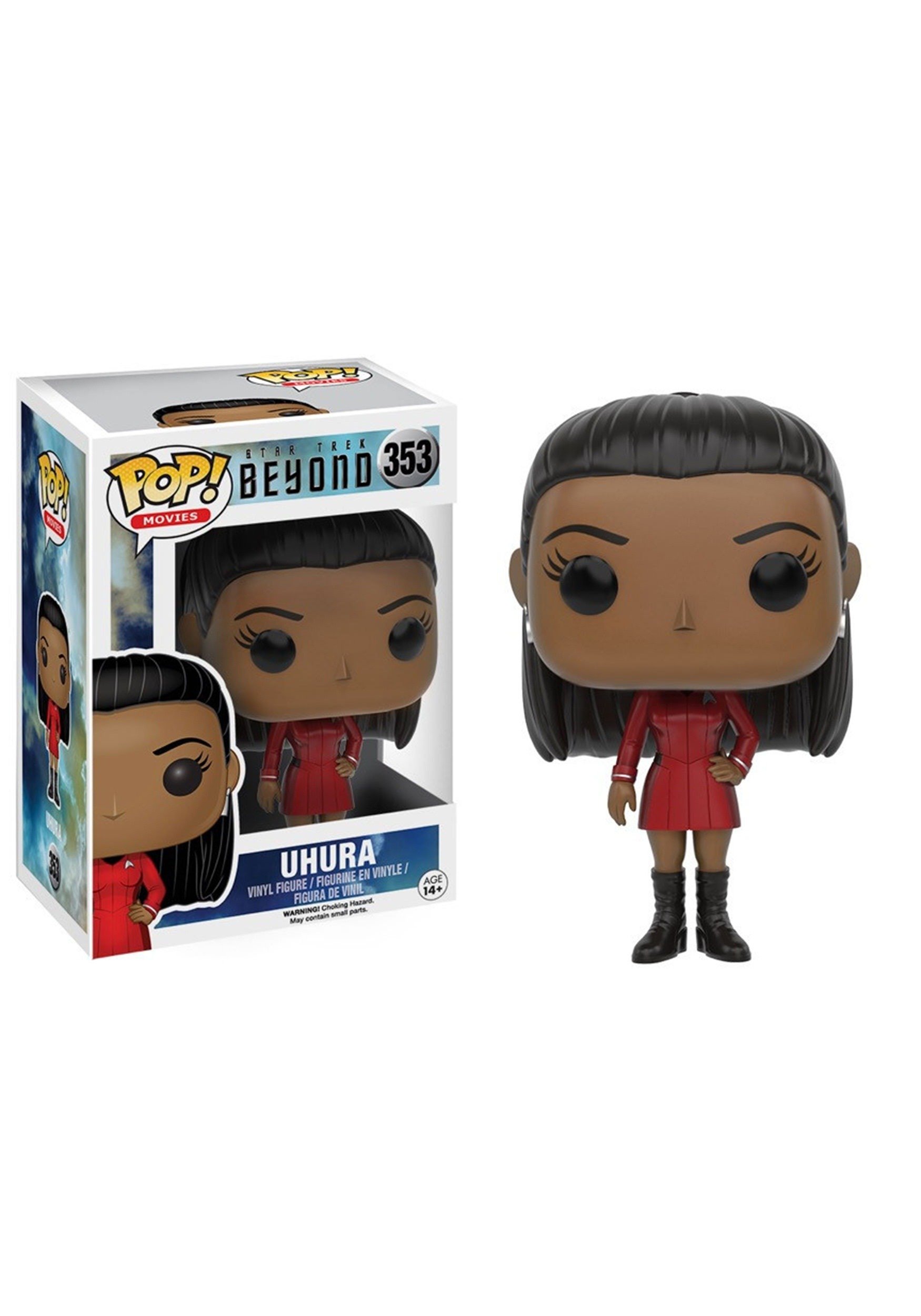 Funko POP Star Trek Beyond - Uhura Collectible Vinyl Figure | Officially Licensed | Perfect for Fans, Collectors & Display | Great Gift for Sci-Fi & Star Trek Lovers | Home Office Decor, Shelf Display, Geek Room Collection
