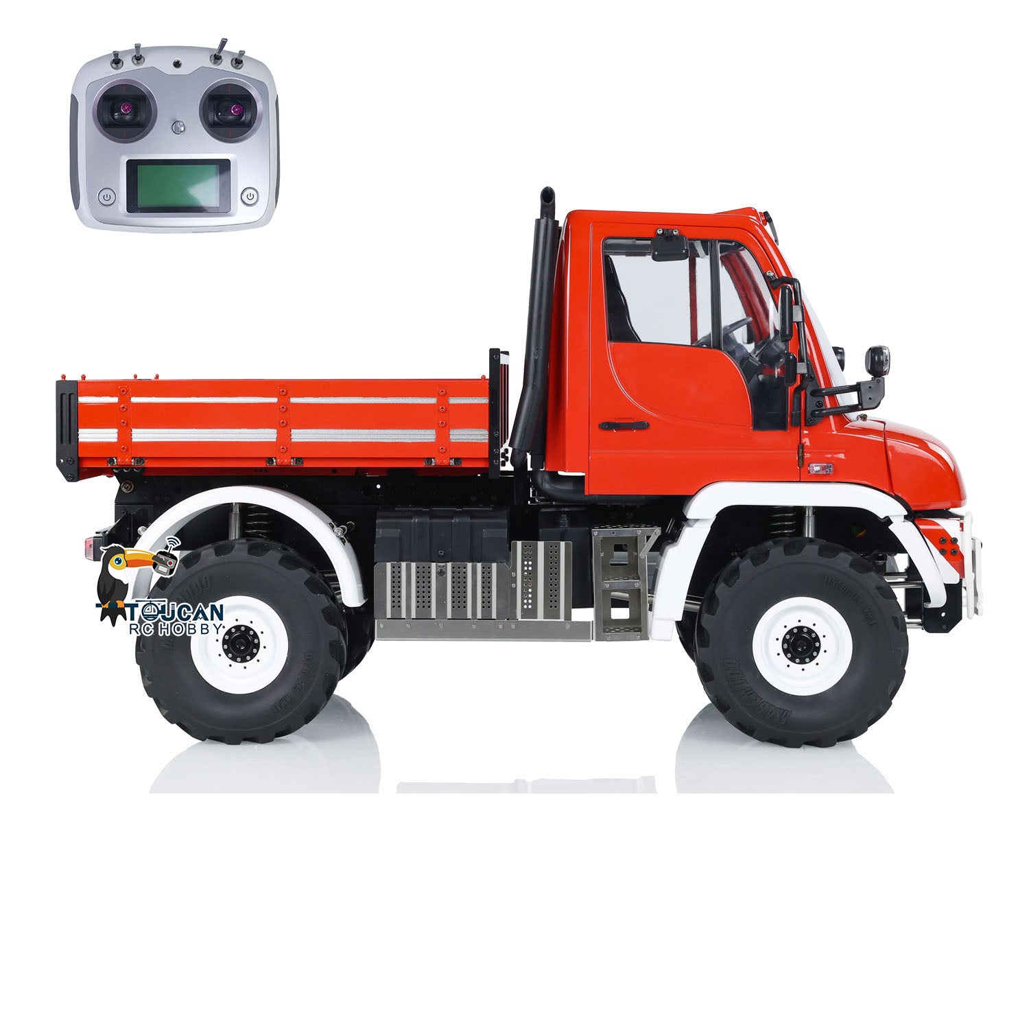 1/10 U423 4X4 RC Off-Road Rock Crawler Remote Control Car - Customizable PNP Version with Metal Bucket & Pre-Painted Body - Perfect for Outdoor Adventure, Trail Crawling & Backyard Racing