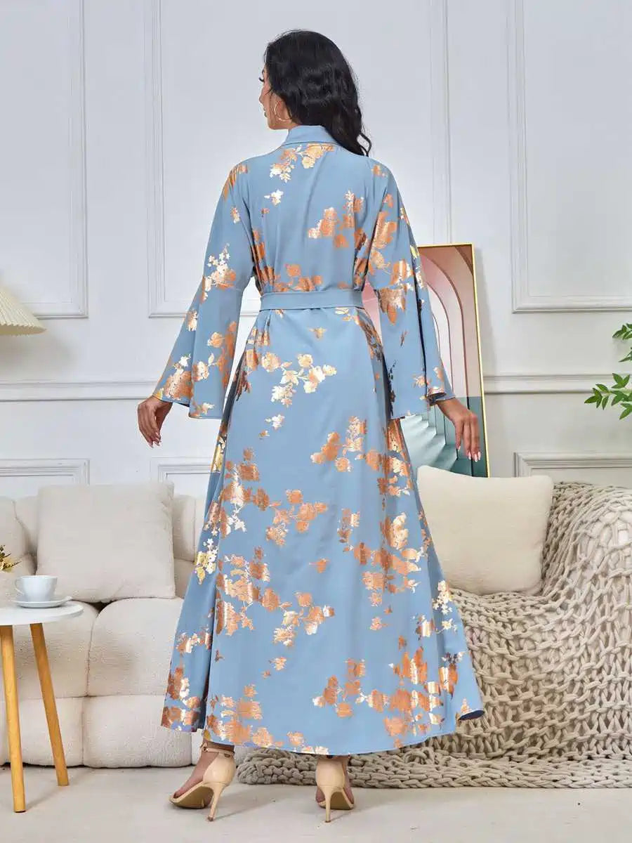 Elegant Bronzing Eid Caftan Dress for Women - Moroccan Kaftan #25174 | Perfect for Eid Celebrations, Weddings & Special Occasions