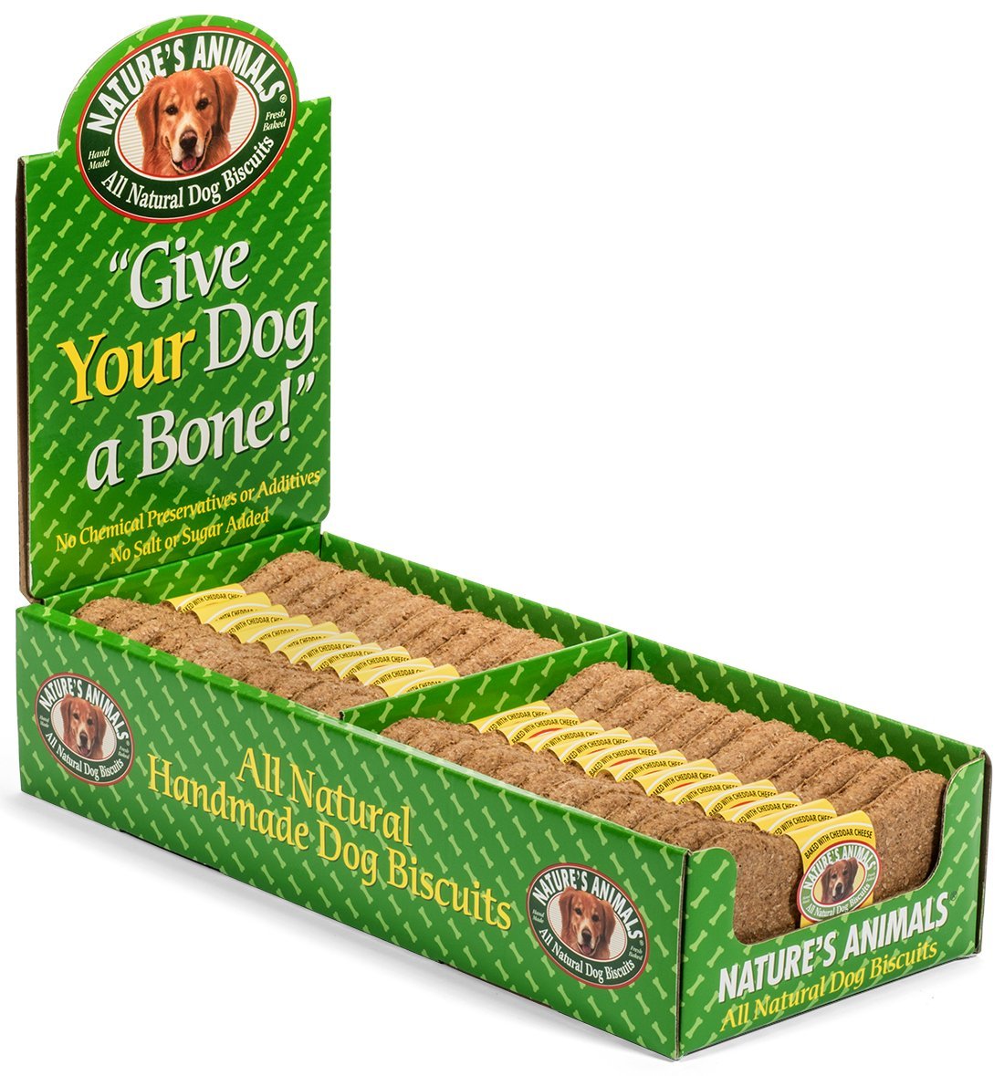 Natural Dog Treats - All-Natural Cottontail Biscuits for Dogs (24-Pack) | Healthy Pet Snacks for Training, Rewards & Daily Nutrition | Made with Premium Ingredients for Puppies & Adult Dogs