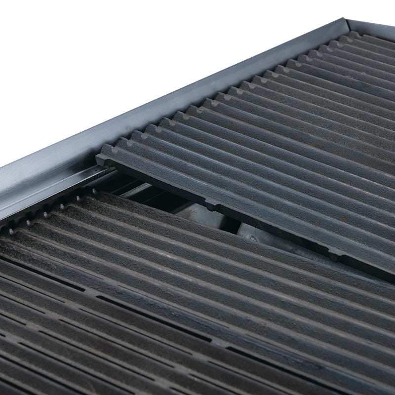 Chef AAA TCCB36 Commercial 36-Inch Countertop Charbroiler Gas Grill for Restaurants, Diners & Catering Businesses - Perfect for Grilling Burgers, Steaks & Seafood