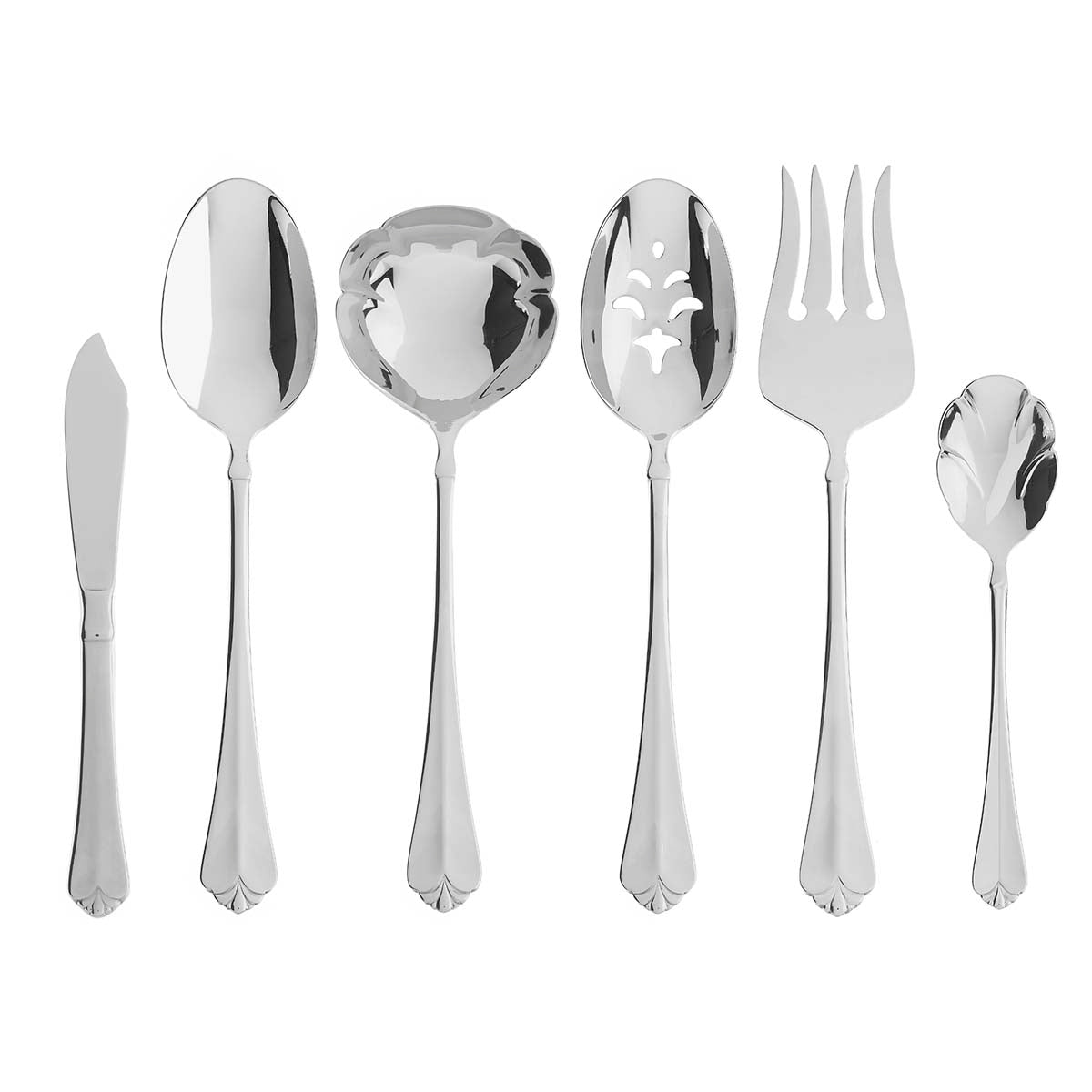 Juilliard 6-Piece Hostess Set - Elegant Serving Tray, Coasters & Utensils for Dinner Parties & Entertaining
