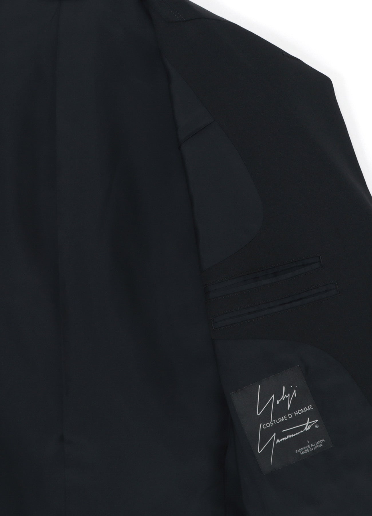Men's Wool Gabardine 2-Button Suit Jacket - Classic Business Blazer for Office, Weddings & Formal Events