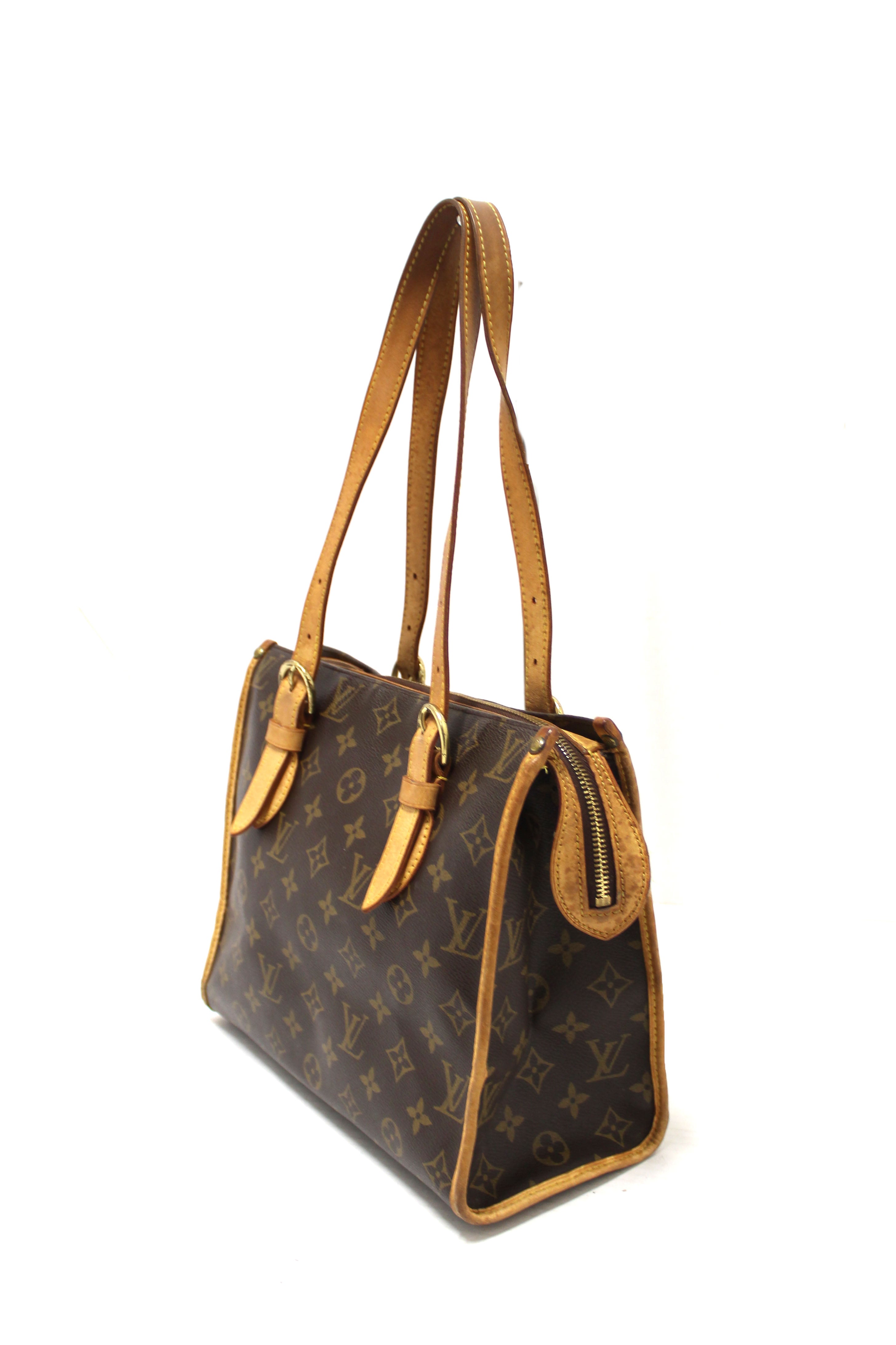 Authentic Louis Vuitton Monogram Popincourt Haut Tote Bag - Luxury Designer Handbag for Women, Perfect for Work, Travel & Everyday Use