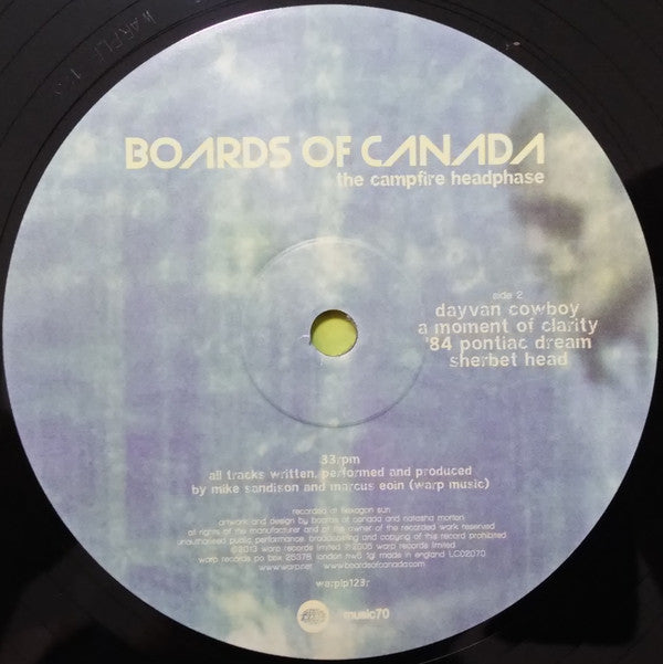 Boards Of Canada - The Campfire Headphase Vinyl Record (2xLP, Album, Reissue, Mint Condition) - Perfect for Music Collectors & Vinyl Enthusiasts
