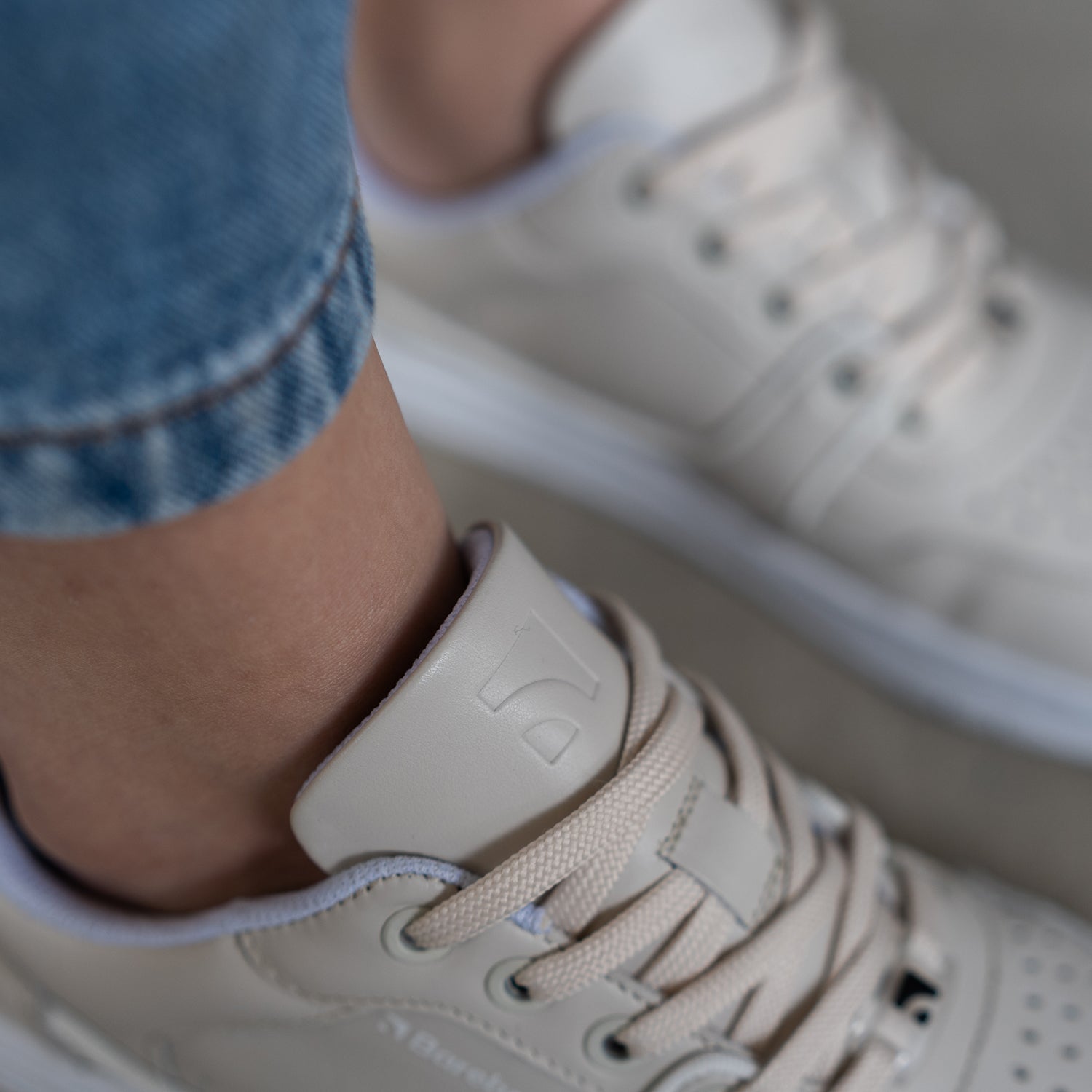Barefoot Sneakers Barebarics Arise - Cream White Minimalist Shoes for Men & Women | Perfect for Running, Walking & Gym Workouts