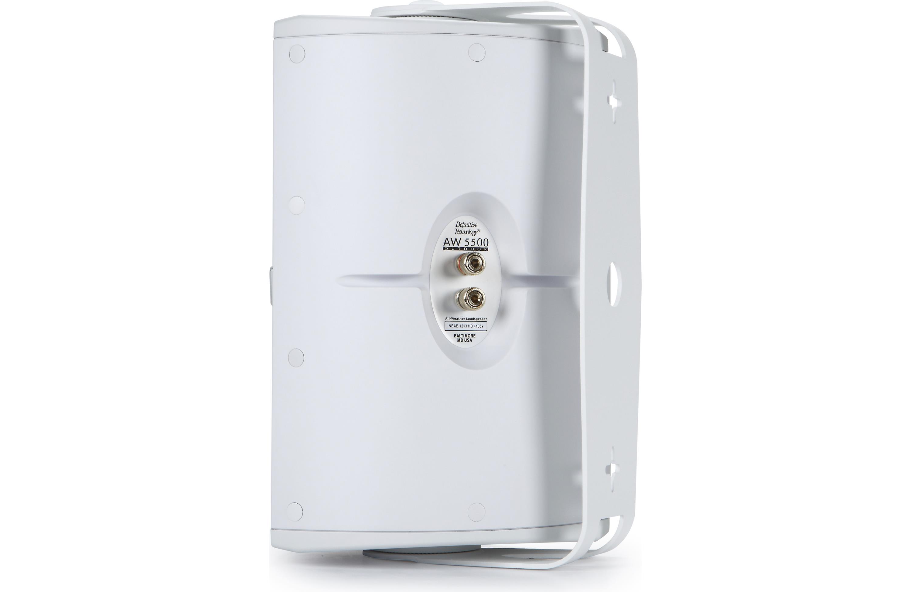 Definitive Technology AW5500 High-Performance Outdoor Speaker - Weatherproof & Durable for Patio, Pool, or Garden Use (Single Unit)