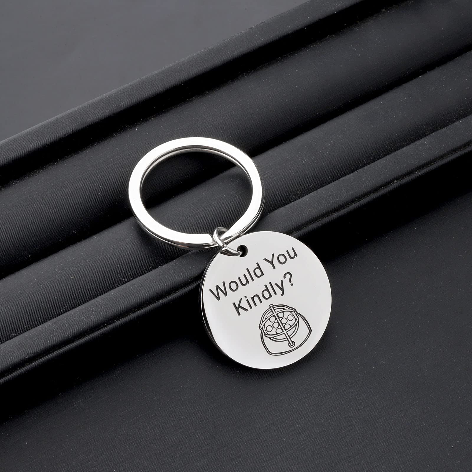 FAADBUK Big Daddy Video Game Keychain - Inspired by Bioshock, Perfect Gift for Gamers - Would You Kindly Gaming Accessory for Collectors & Fans