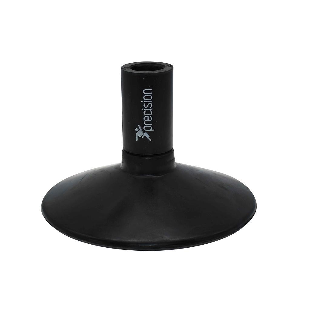 Precision Rubber Corner & Boundary Pole Base - Heavy Duty Outdoor Use for Driveways, Gardens & Parking Lots
