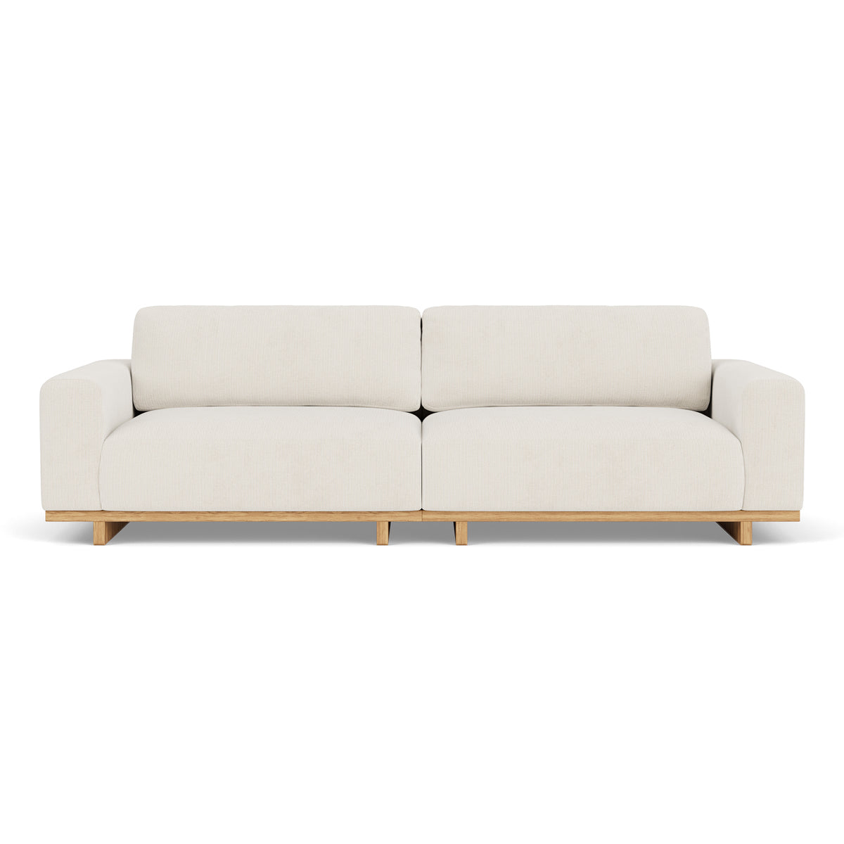 Luxury Aya Velvet 3.5 Seater Sofa - Modern Upholstered Couch for Living Room, Lounge & Home Theater - Soft Fabric Sectional Sofa with Comfortable Cushions