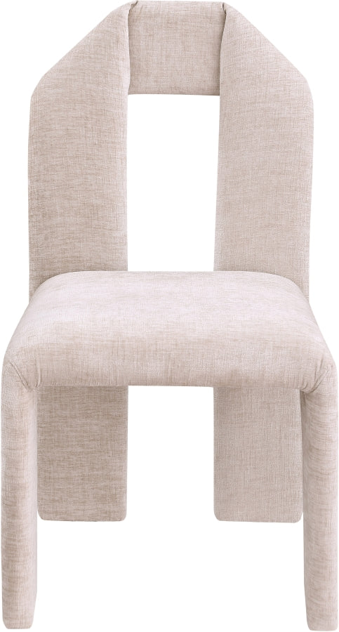 Luxury Bennett Chenille Fabric Dining Chair - Soft & Durable Upholstered Seat for Elegant Home Decor, Kitchen, Dining Room, and Office Use