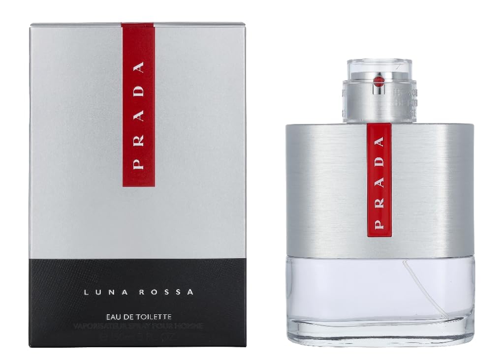 Luna Rossa Eau De Toilette for Men - 5 Oz/150ml Cologne Spray | Fresh & Masculine Fragrance | Perfect for Date Night, Office & Special Occasions
