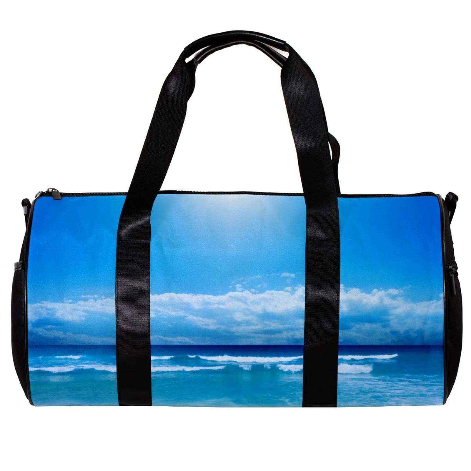 Gym Duffle Bag for Men & Women - Large Sports Overnight Weekender Travel Bag with Wet Pocket - Perfect for Gym, Beach, Camping & Weekend Getaways