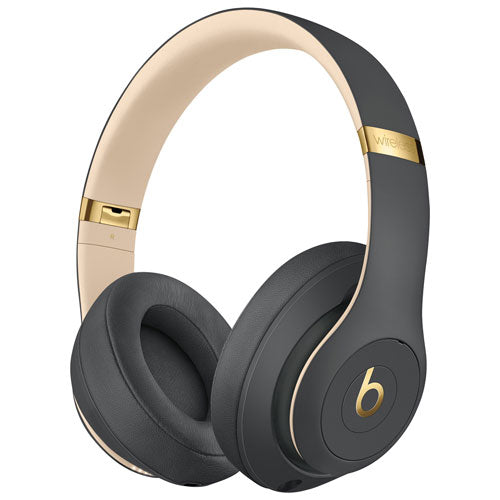 Beats Studio3 Wireless Bluetooth Headphones by Dr. Dre - Noise Cancelling Over-Ear Headset with Apple W1 Chip, Shadow Gray (MXJ92LL/A) | Perfect for Travel, Workouts & Music Lovers