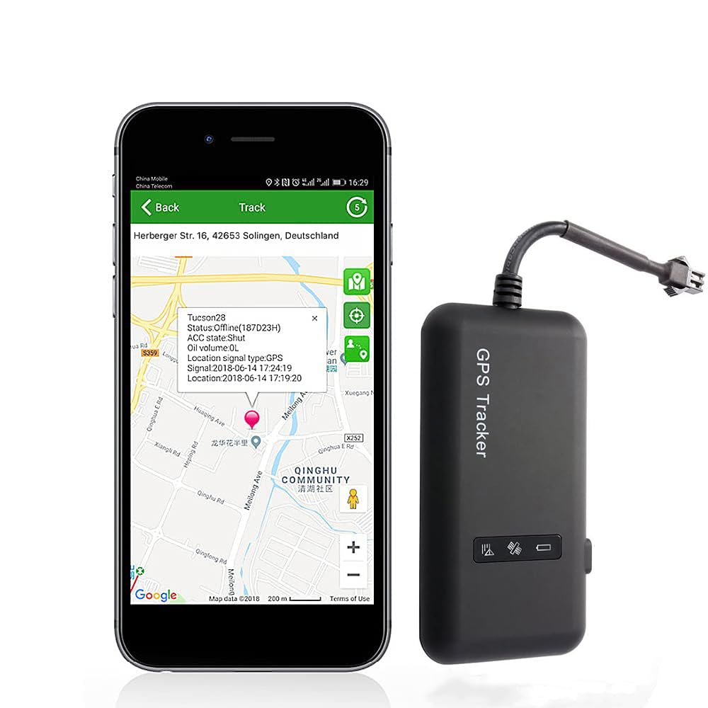 TKMARS Mini GPS Tracker for Cars & Motorcycles - Real-Time Vehicle Tracking Device with Accurate Positioning | Perfect for Fleet Management, Teen Driver Monitoring & Anti-Theft Protection