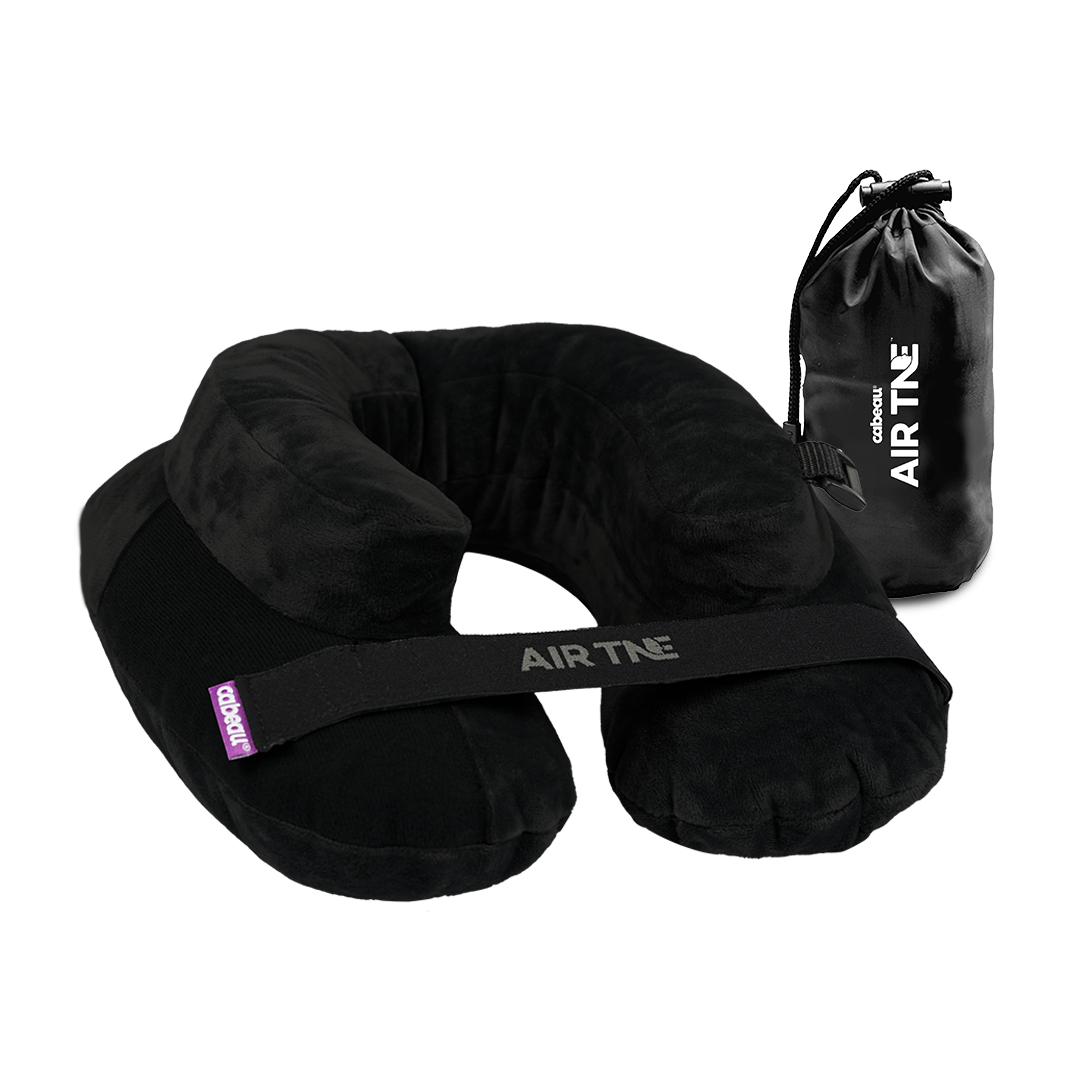 Cabeau Air TNE Travel Neck Pillow - Comfortable & Supportive for Airplane, Car, and Office Use