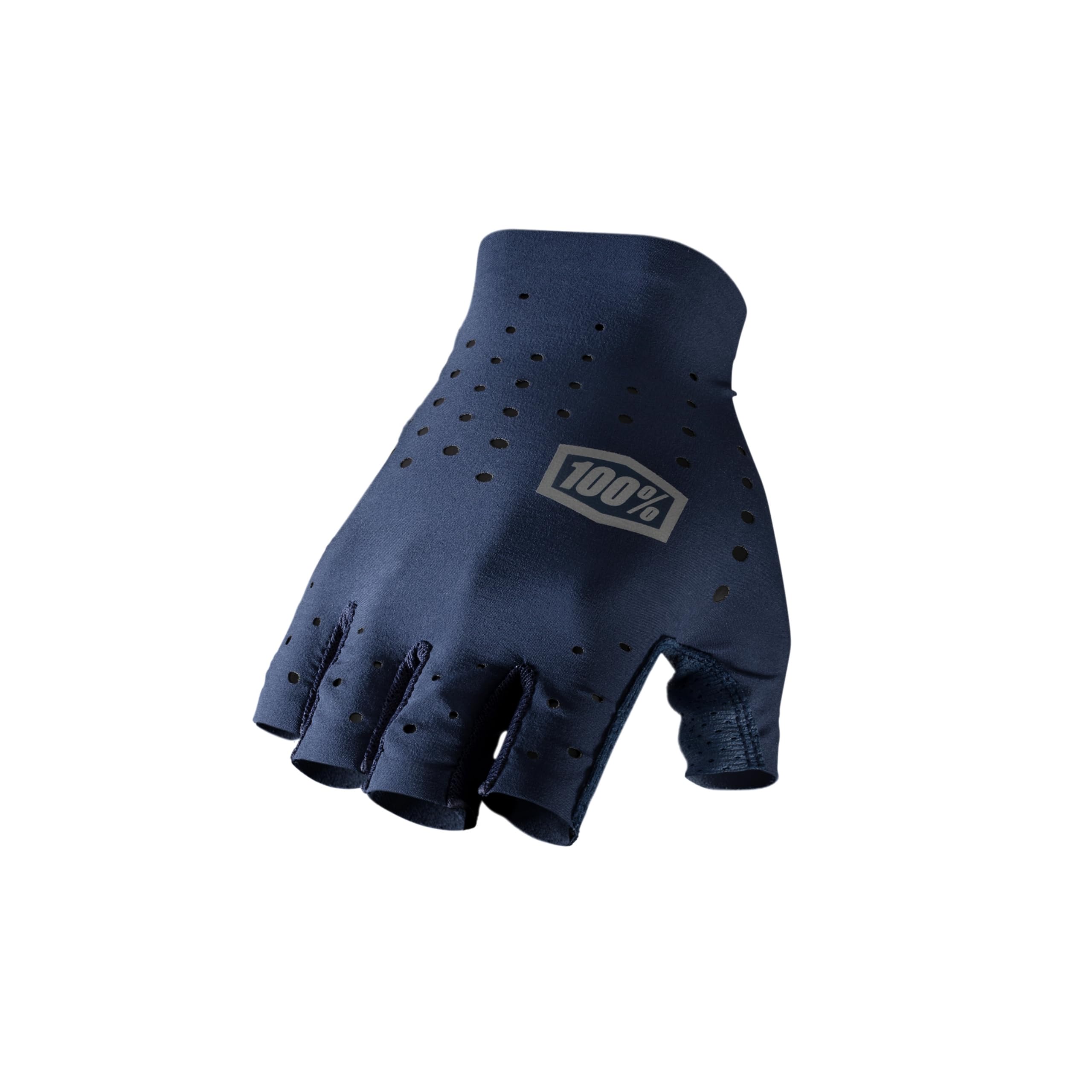 **100% SLING Fingerless Mountain Biking Gloves - Lightweight Breathable MTB & Off-Road Cycling Gloves for Men & Women (XL, Navy Blue) - Perfect for Trail Riding, Commuting & Outdoor Adventures**
