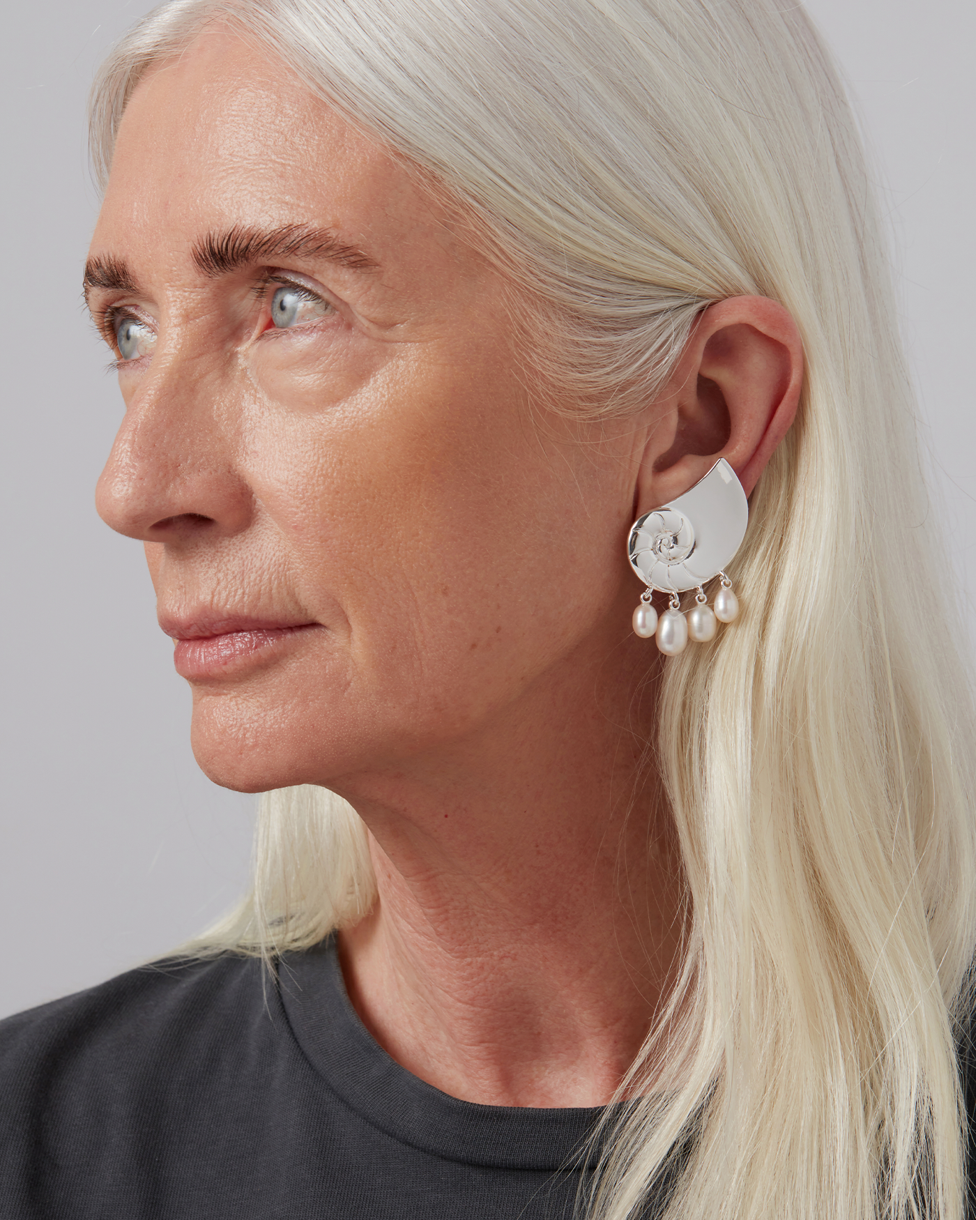 Lucille Climber Earrings - Elegant Gold Hoop Earrings for Women, Trendy Statement Jewelry for Parties & Everyday Wear