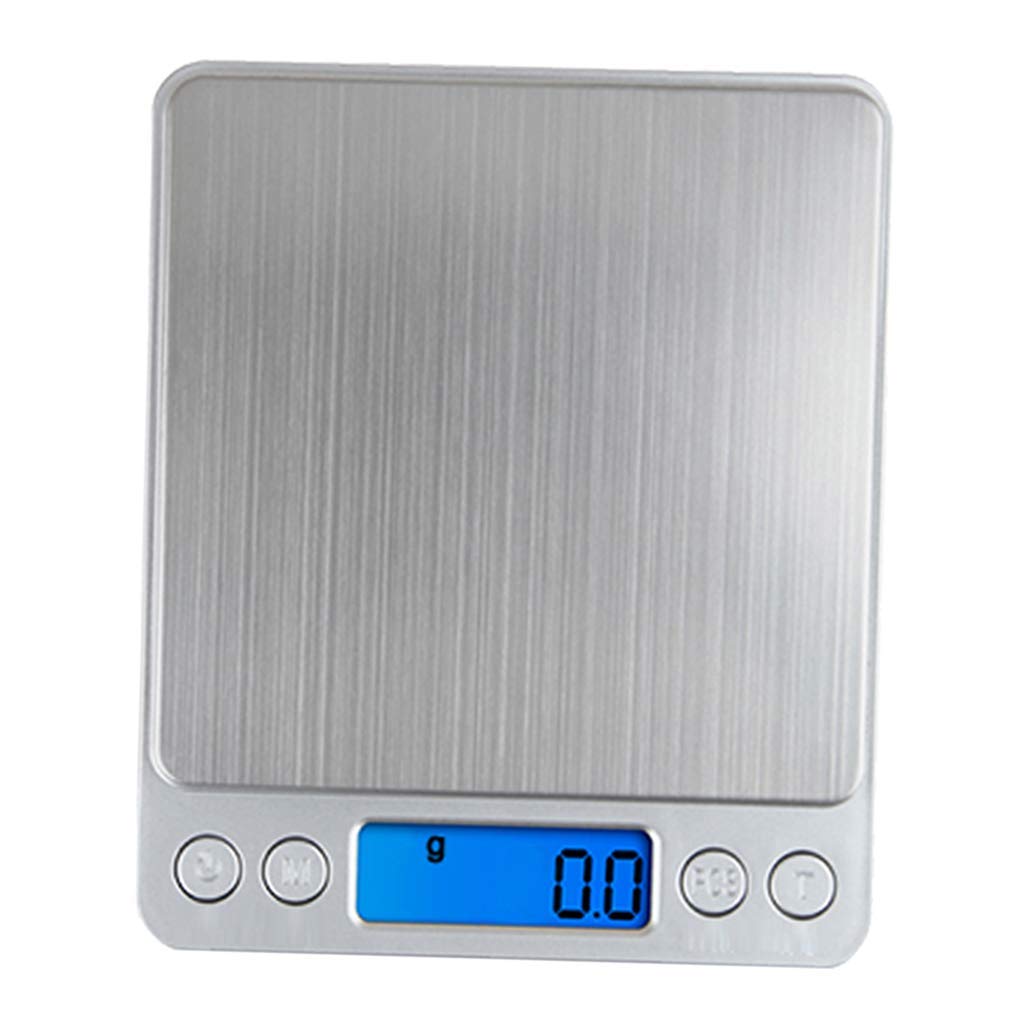 2000g Digital Kitchen Scale - Precise Food & Jewelry Weight Scale with LCD Display for Baking, Cooking, and Jewelry Making