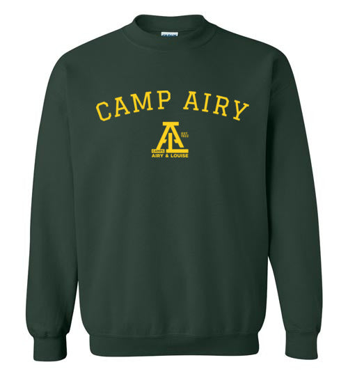 Comfortable Airy Collegiate Crewneck Sweatshirt for Adults - Perfect for Casual Wear, College Campuses & Relaxing Weekends