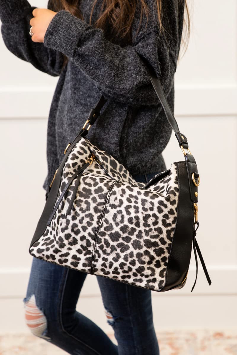 Leopard Print Crossbody Purse for Women - Stylish Animal Print Handbag for Everyday Use, Parties & Travel