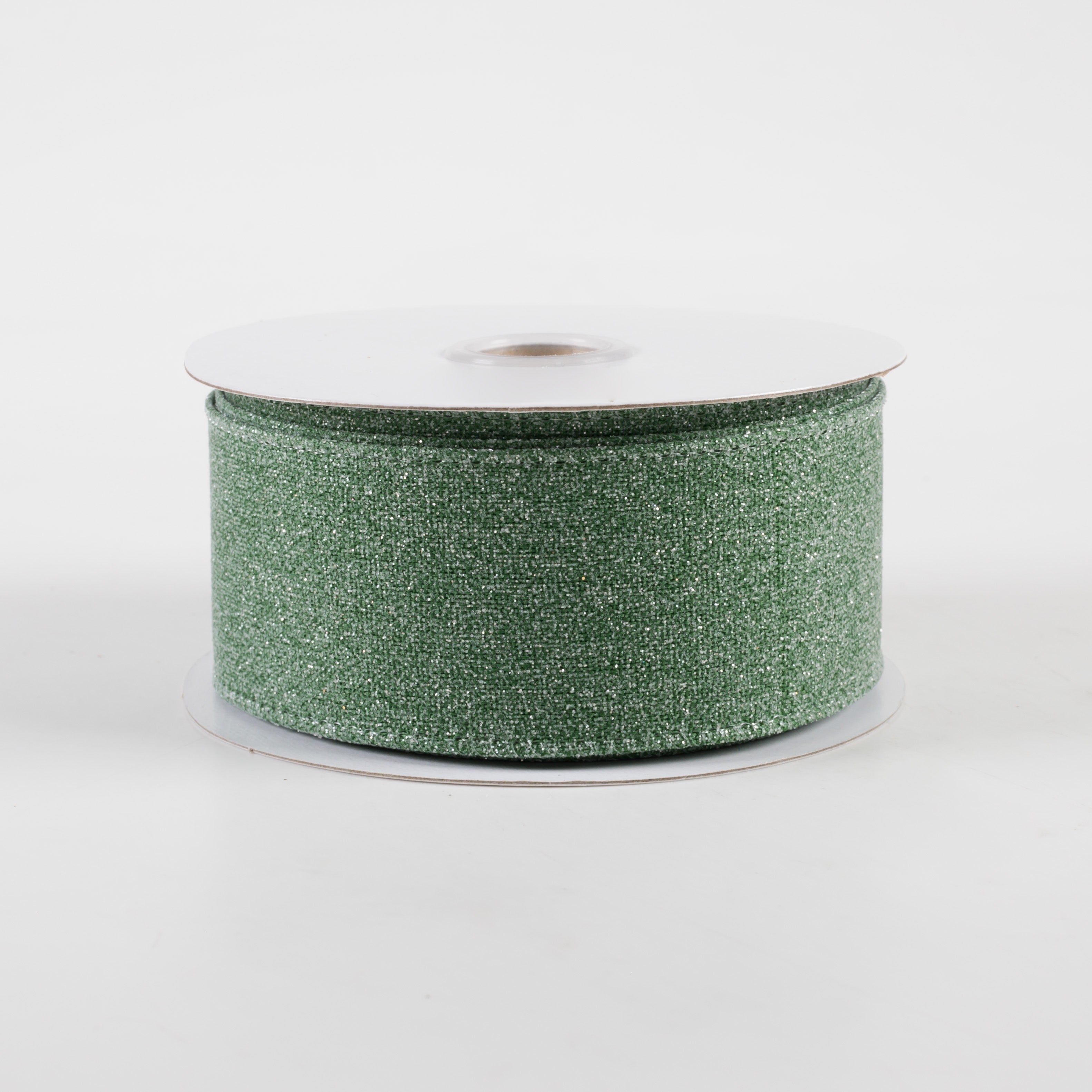 1.5 Inch Crystal Shine Ribbon - Emerald Green Decorative Ribbon (10 Yards) for Gift Wrapping, Wedding Decorations, DIY Crafts and Party Supplies