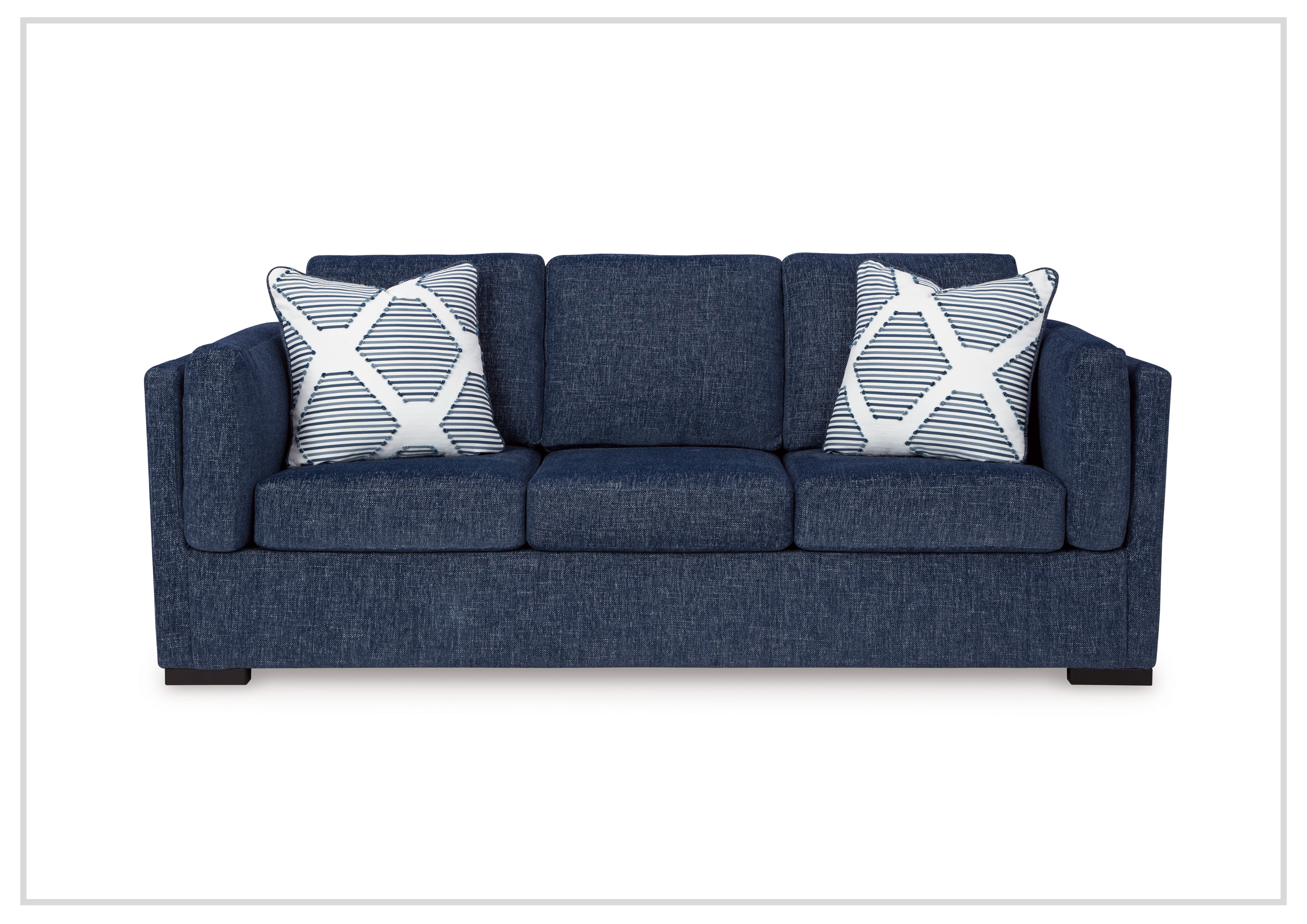 Gio Italia Eliano 3-Seater Fabric Sofa - Modern Living Room Furniture for Small Spaces | Comfortable Couch for Apartments, Condos & Cozy Homes