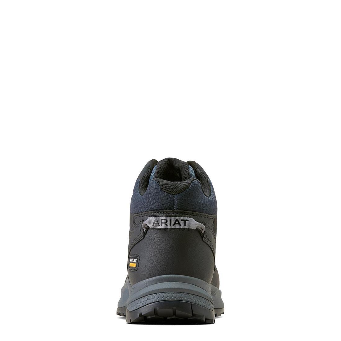 Outpace Shift Composite Toe Mid Work Shoe Dark Shadow - Safety Work Boots for Men, Lightweight & Comfortable for Construction, Warehouse & Outdoor Jobs