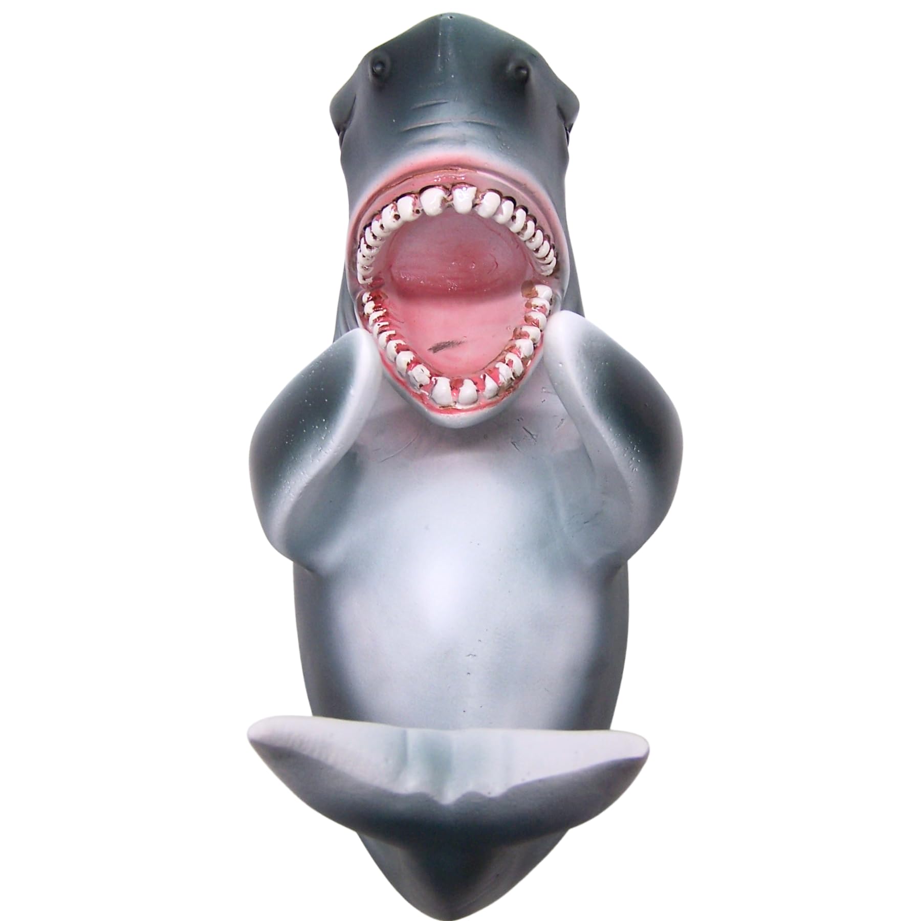 Shark Wine Bottle Holder - Nautical Themed Home Bar Decor & Kitchen Wine Organizer - Perfect for Beach House, Coastal Decor, and Wine Lovers' Gift Idea