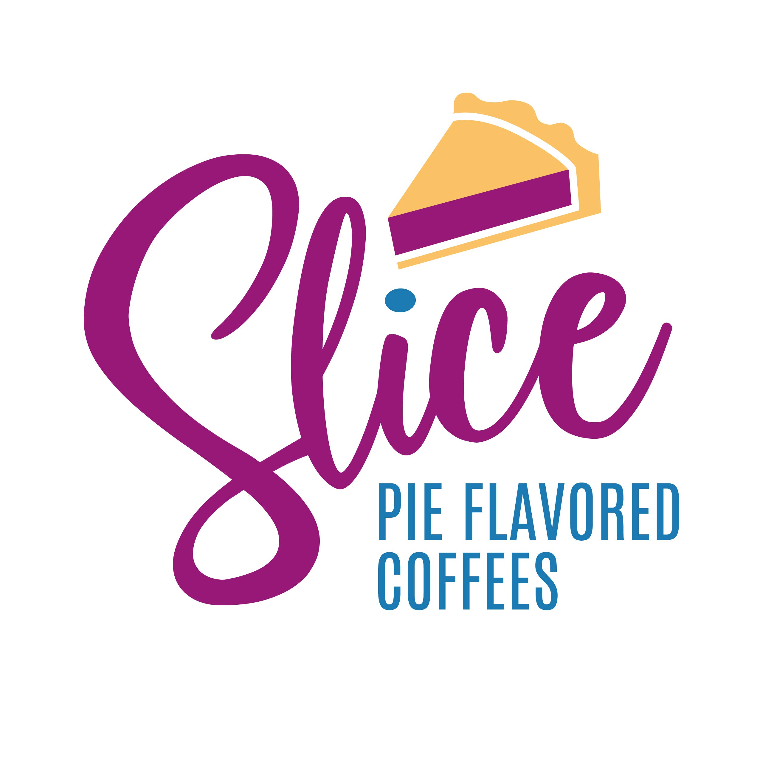 Blueberry Flavored Coffee K-Cups for Keurig - 40 Count | Slice Coffee Blueberry Pie Blend | Perfect for Breakfast, Office & Home Brewing