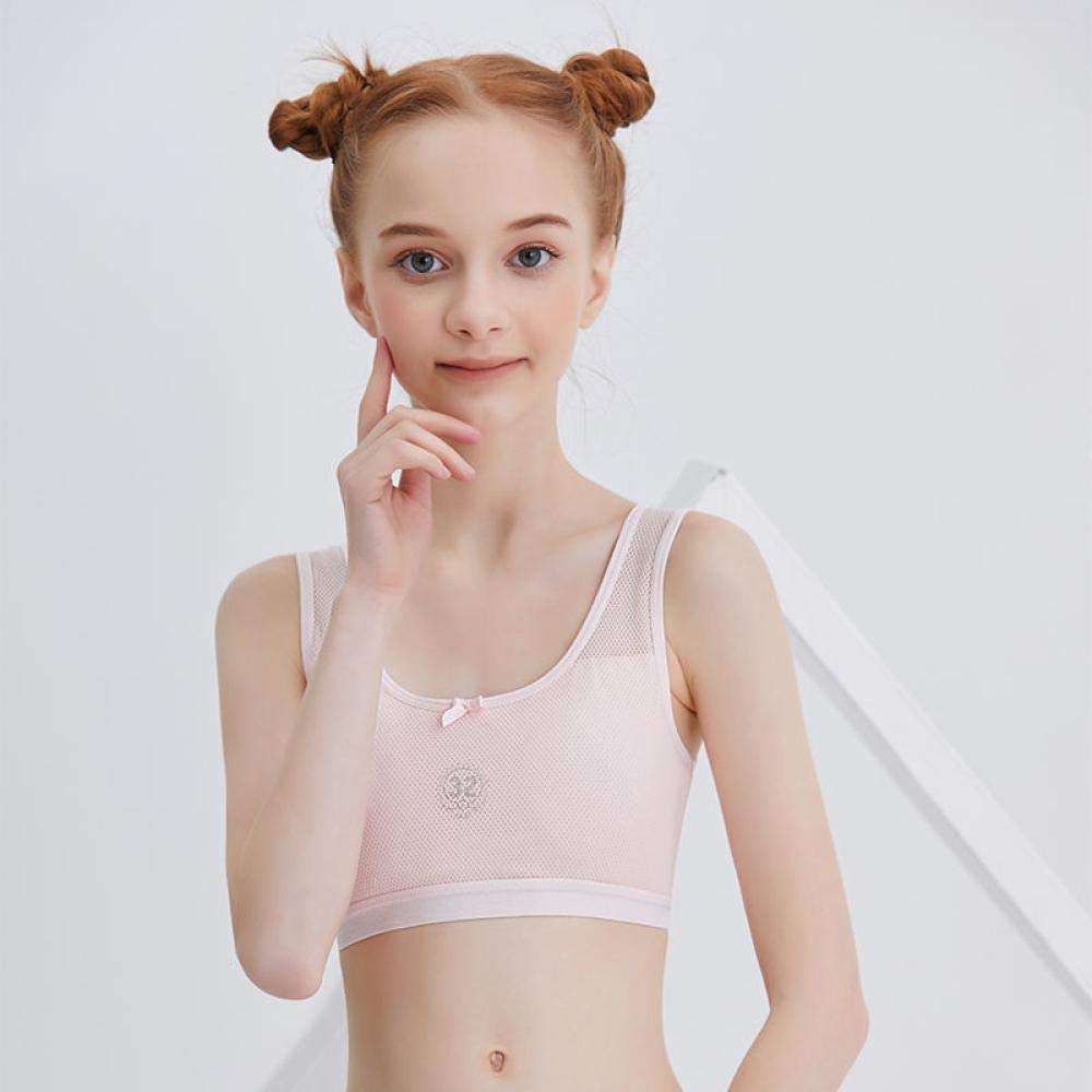 Soft Cotton Training Bras for Teenage Girls - Comfortable Sports Bra for Puberty & Kids - Perfect for School, Gym & Everyday Wear