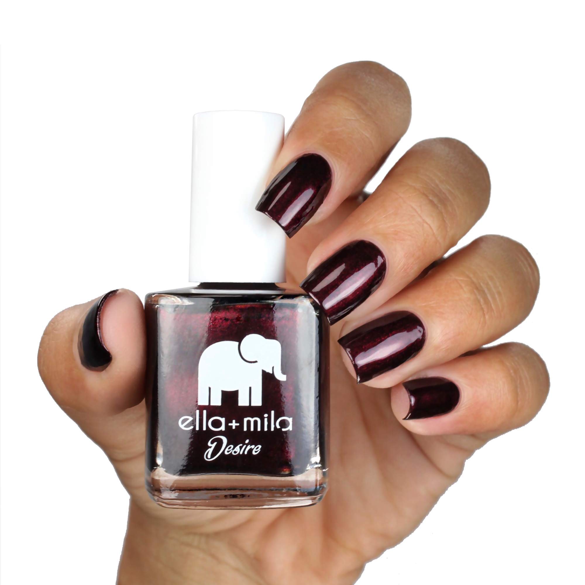 ella+mila Nail Polish - Desire Collection Lip Stain for Everyday Wear