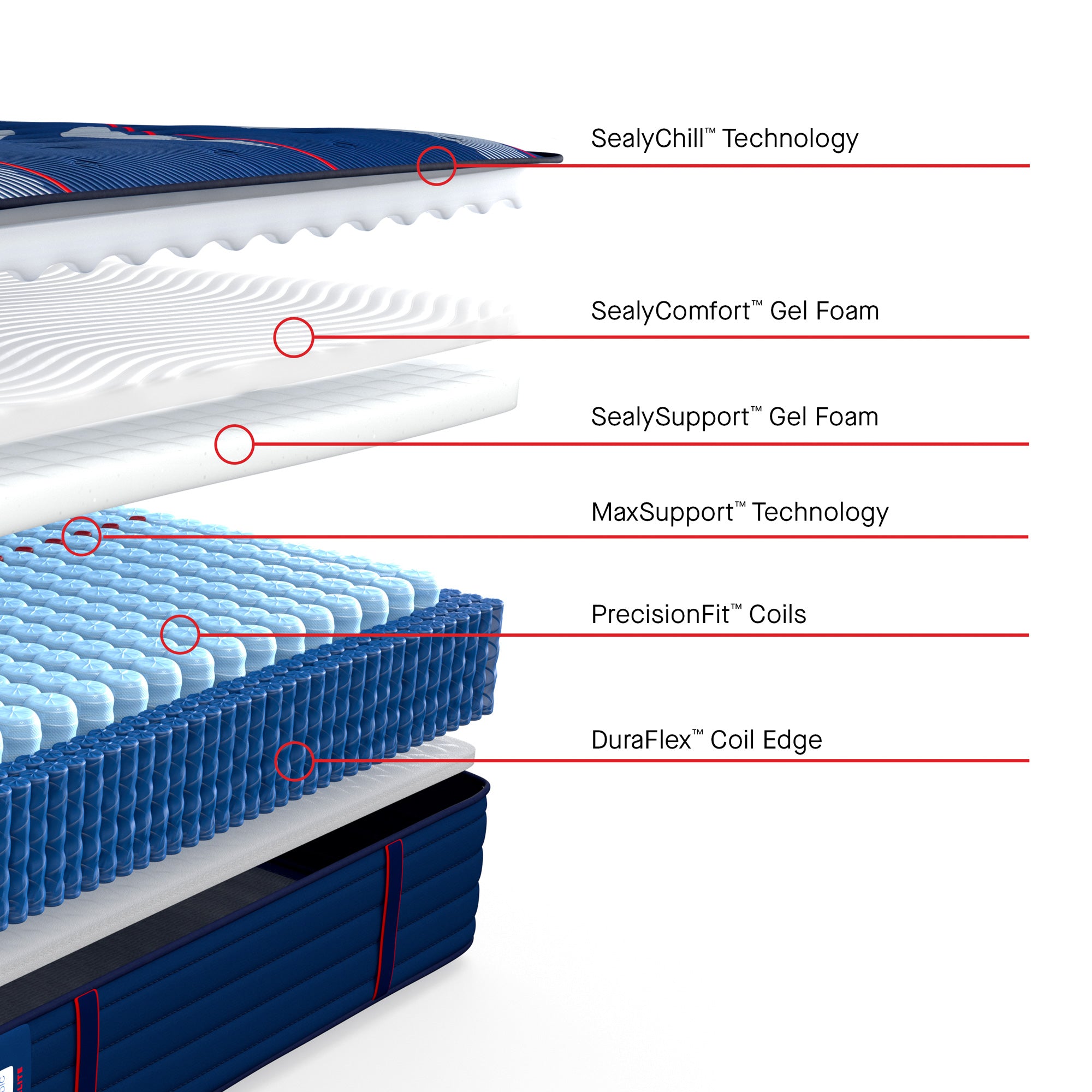 Sealy Posturepedic Elite Brenham II Ultra Firm Tight Top Mattress - Queen Size, Orthopedic Support for Back Pain Relief, Perfect for Side & Back Sleepers - Ideal for Master Bedrooms & Guest Rooms