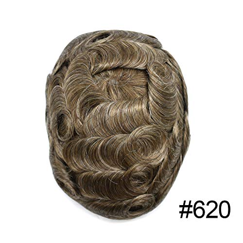620# 6# Light Brown + 20% Synthetic Grey-110% Density