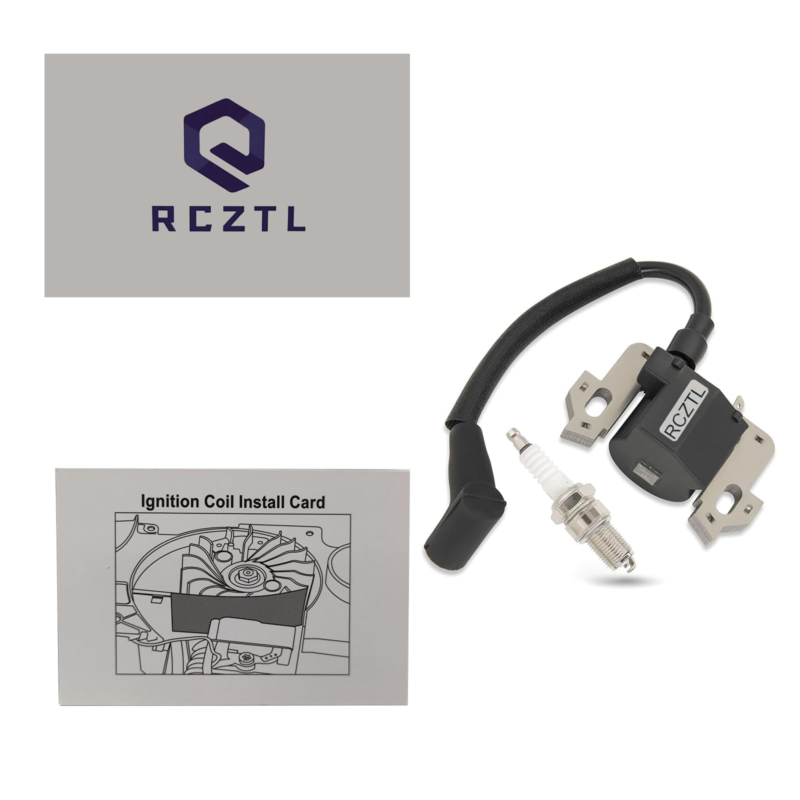 Honda GCV190 GCV160 GCV135 GSV160 GSV190 GC160 Ignition Coil 30500-Z0J-004 Replacement Coil Module - Compatible with HRS216 HRB216 HRR216 HRX217K Engine Models 30500-Z0J-003 30500-ZL8-004 30500-ZL8-014 - Perfect for Lawn Mower, Pressure Washer & Small Engine Repair