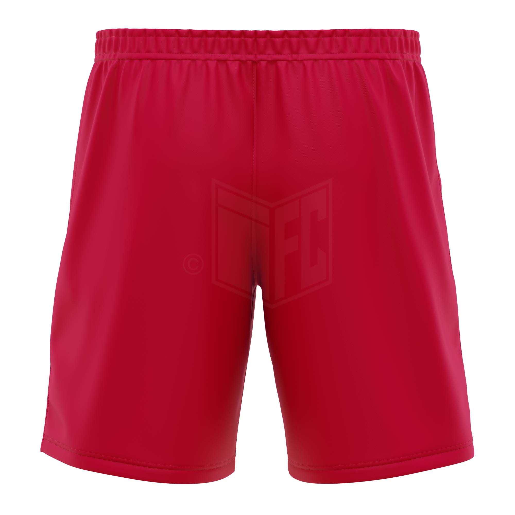 FC Match Football Shorts - Red - High-Performance Soccer Shorts for Men - Perfect for Training, Matches & Casual Wear