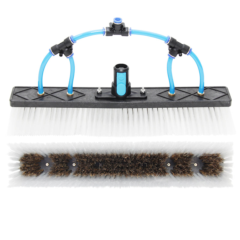 Blue Dragon Hybrid Dual Trim Brush 14in/35cm - Professional Hair Cutting & Styling Tool for Salons & Home Use