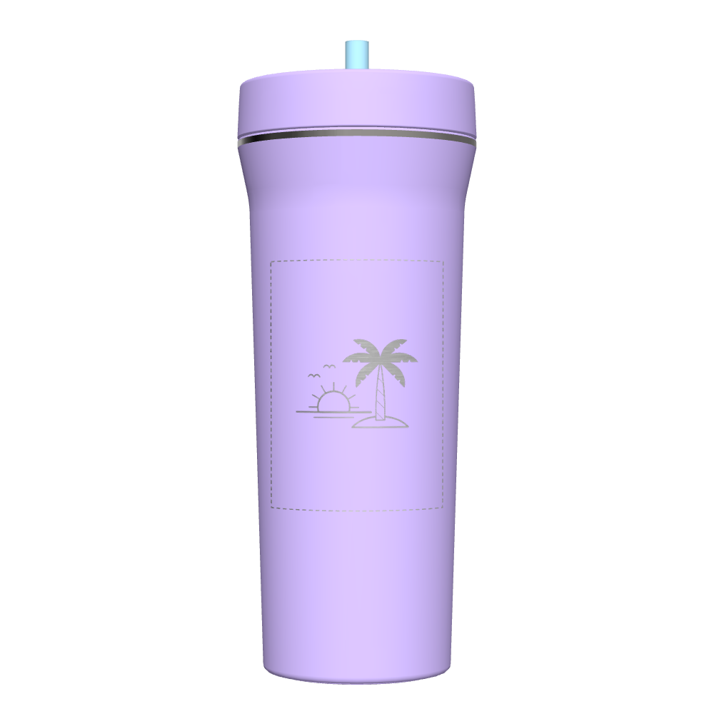 32 oz Customized Straw Tumbler with Lid - Insulated Stainless Steel Water Bottle for Hot & Cold Drinks - Perfect for Gym, Hiking, Travel and Office Use
