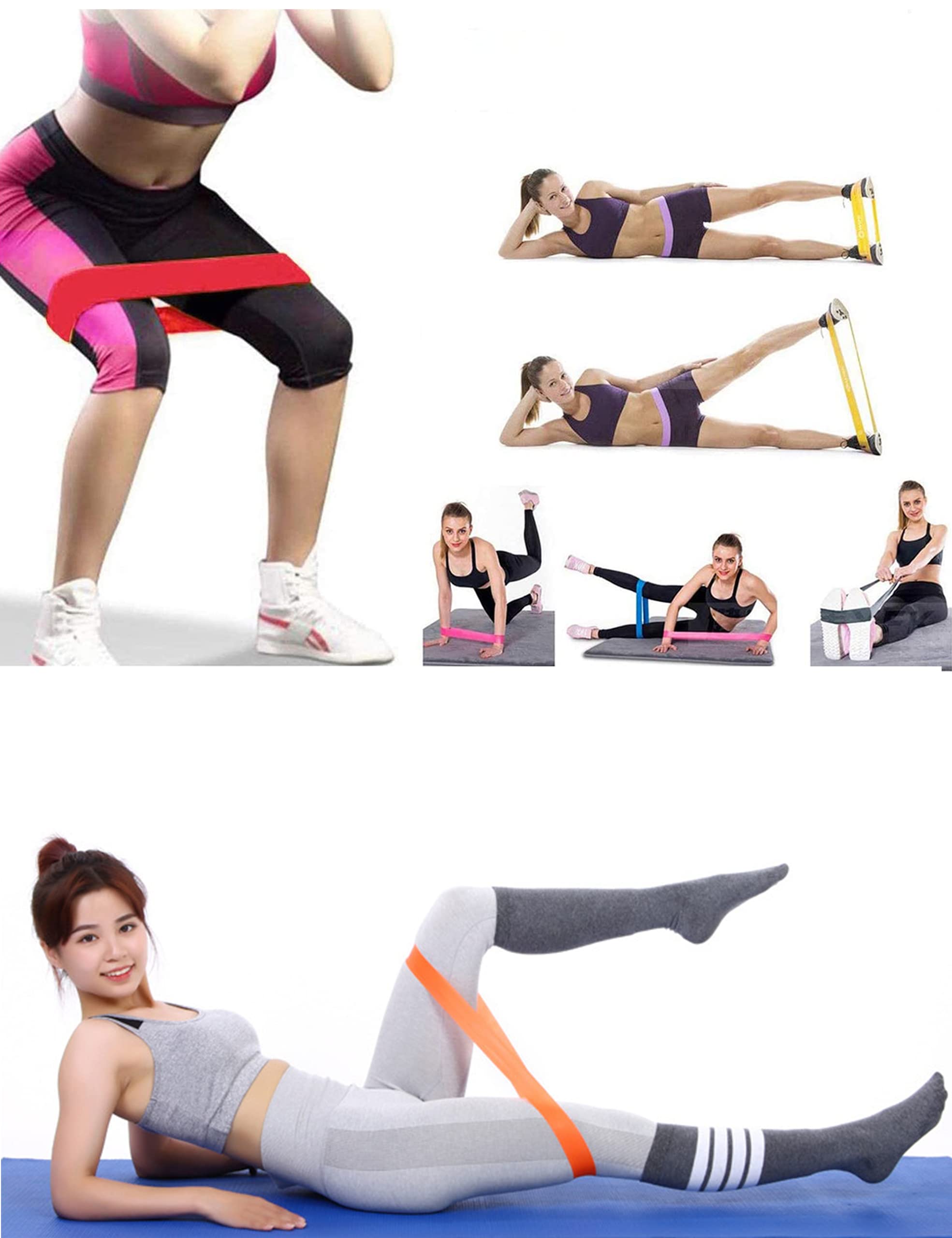 **OVTSPO 9-in-1 Foam Roller Set for Deep Tissue Massage & Pain Relief – Includes Hollow Core Massage Roller, Peanut Ball, Spiky Ball, Resistance Bands, Stretching Strap & More – Perfect for Back, Legs & Muscle Recovery – Pink**    *(Ideal for Post-Workout Recovery, Yoga, Physical Therapy & Home Gym Use)*