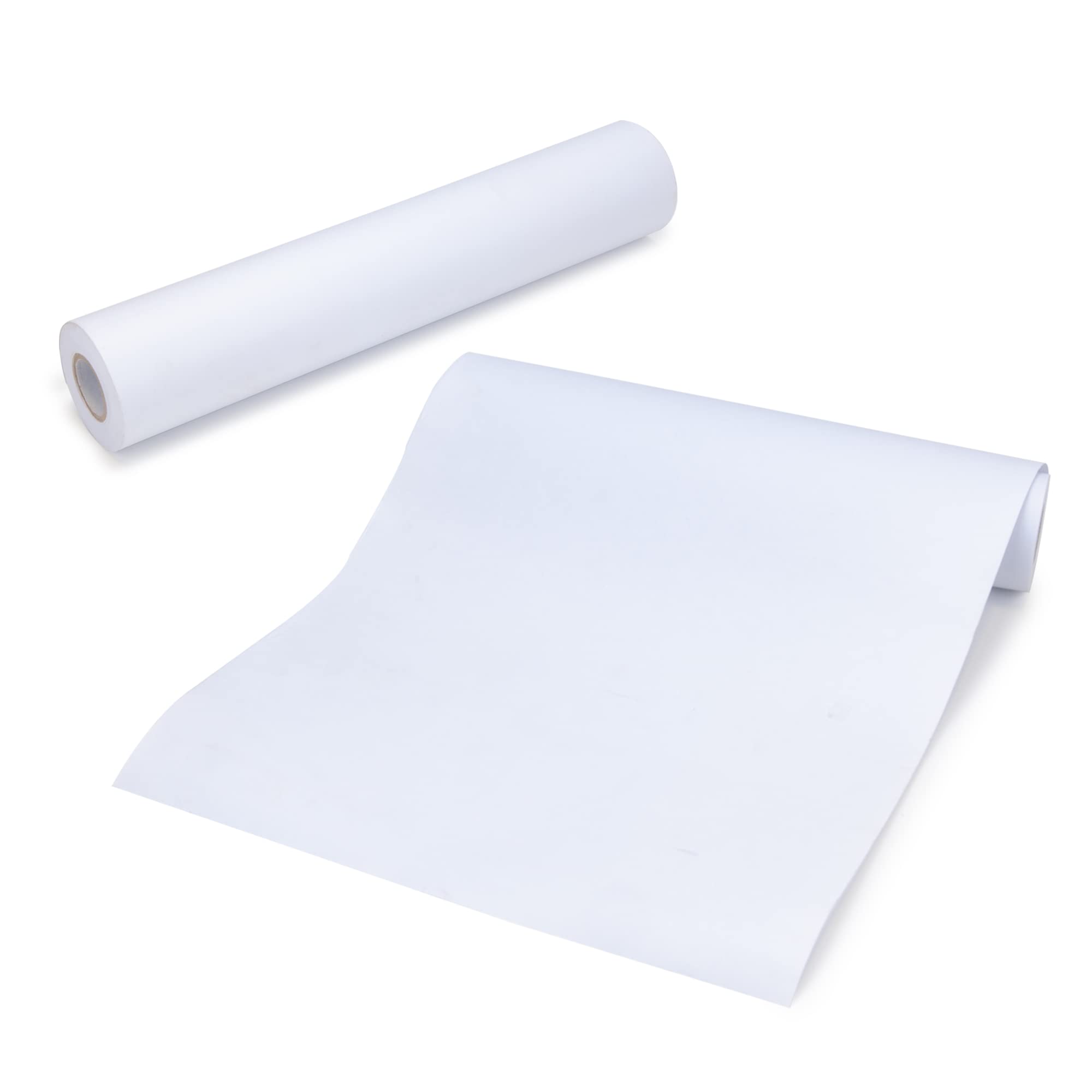 ESSENTIAL 2 Rolls Easel Paper Roll 12 Inch x 75 Feet - White Drawing Paper for Kids, Bulletin Board Paper, Non-Stick Blank Coloring Roll for Paints, Wall Art & Gift Wrapping - Perfect for Classroom, Art Projects, Party Decorations & DIY Crafts
