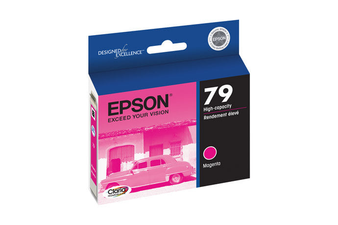 Epson T079320 Artisan 1400/1430 Magenta Ink Cartridge (79) - High-Quality Replacement Ink for Photo Printing, Art Projects & Office Use